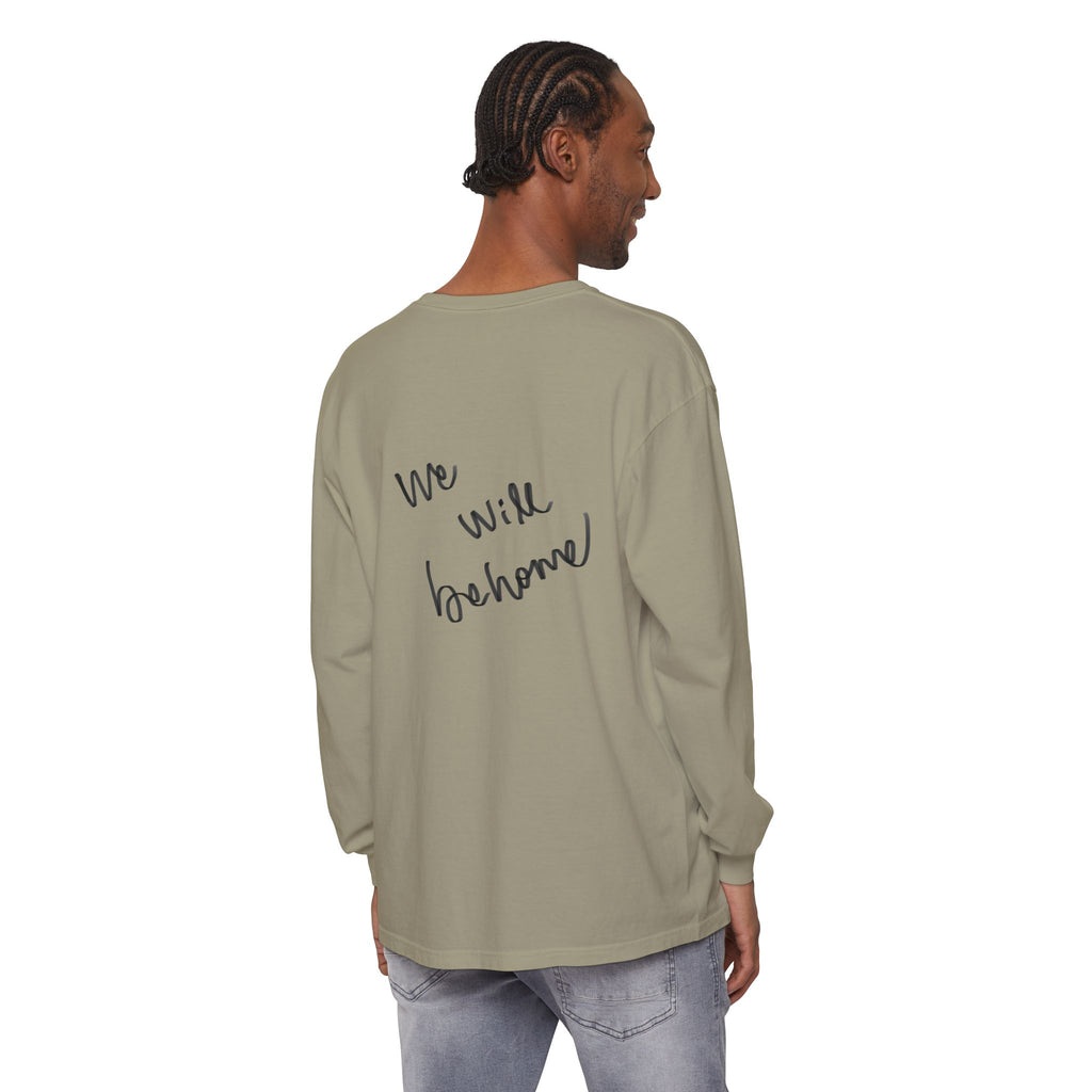 Long Sleeve T-Shirt — “Love, Dua Lipa” Shell Goddess Graphic