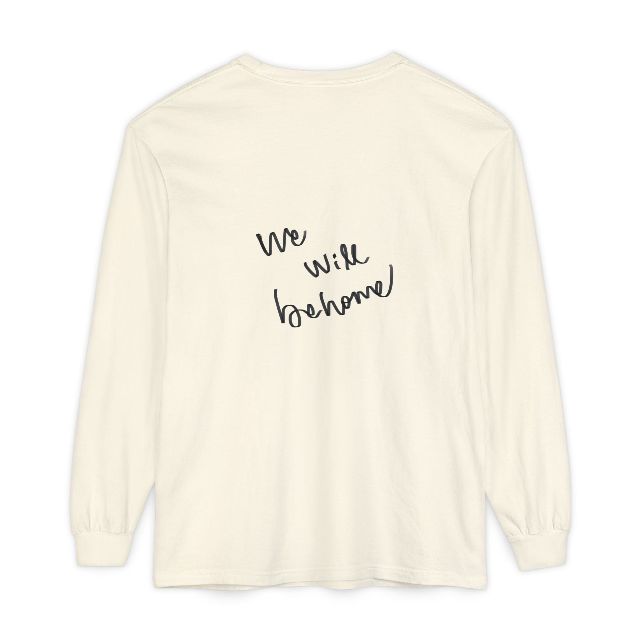 Long Sleeve T-Shirt — “Love, Dua Lipa” Shell Goddess Graphic