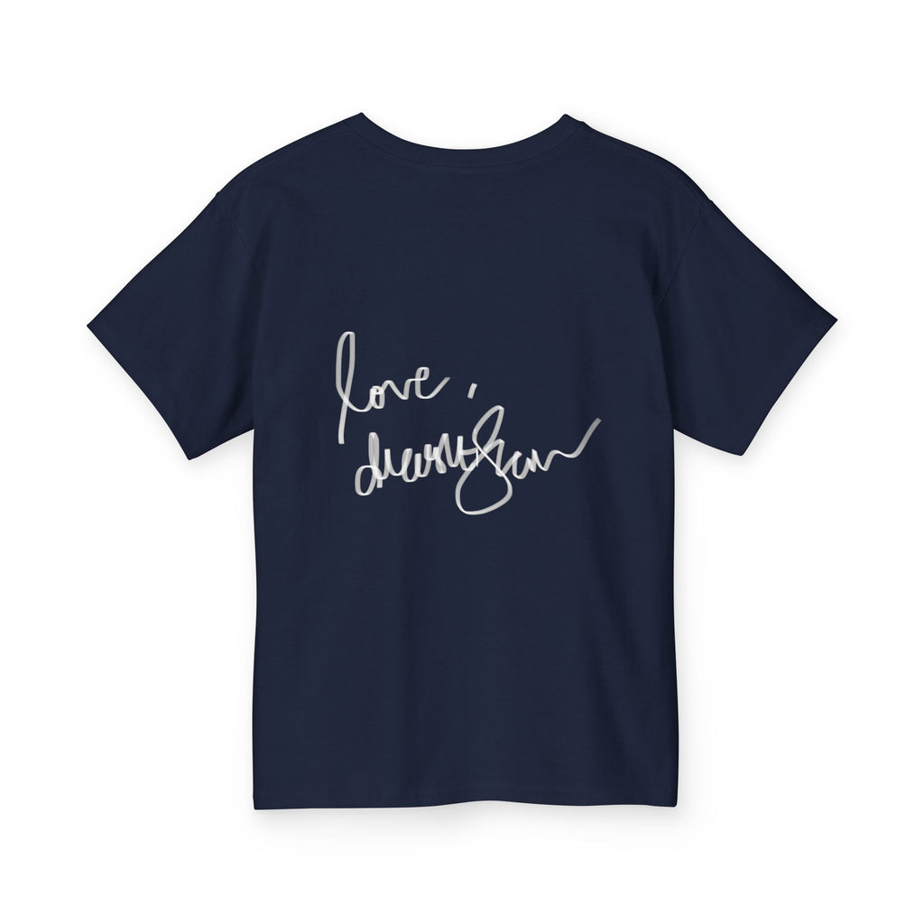Youth Tee — 'We Will Be Home' Vintage Shell Photo Graphic