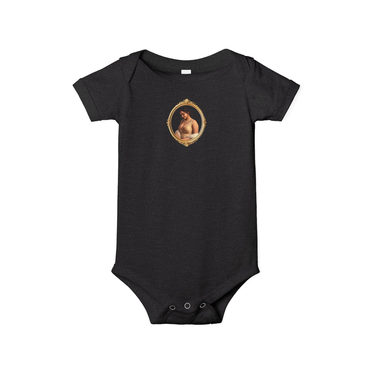 Drashti Infant Onesie with Vintage Cherub Portrait – Baby Bodysuit