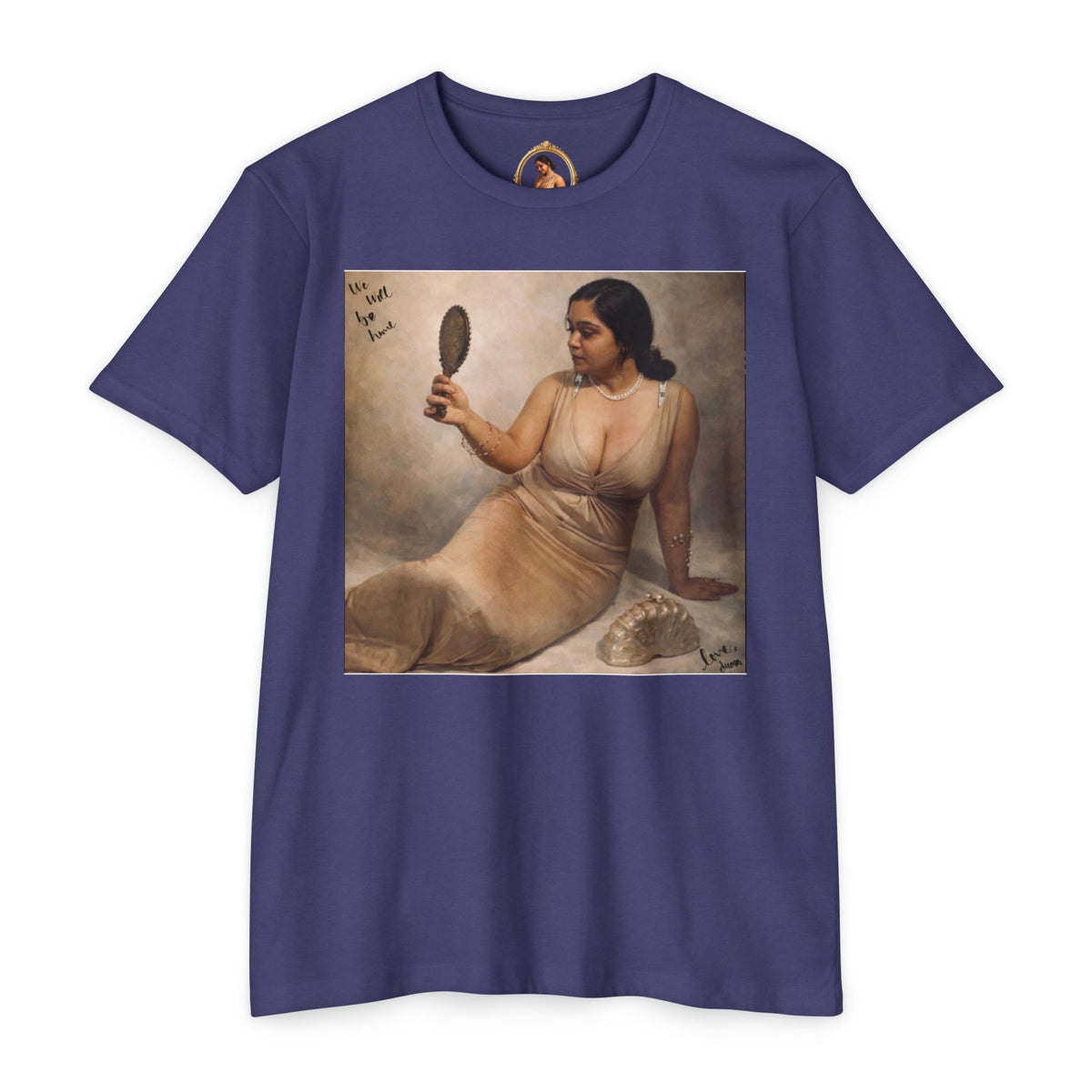 Drashti Unisex CVC Jersey T-shirt