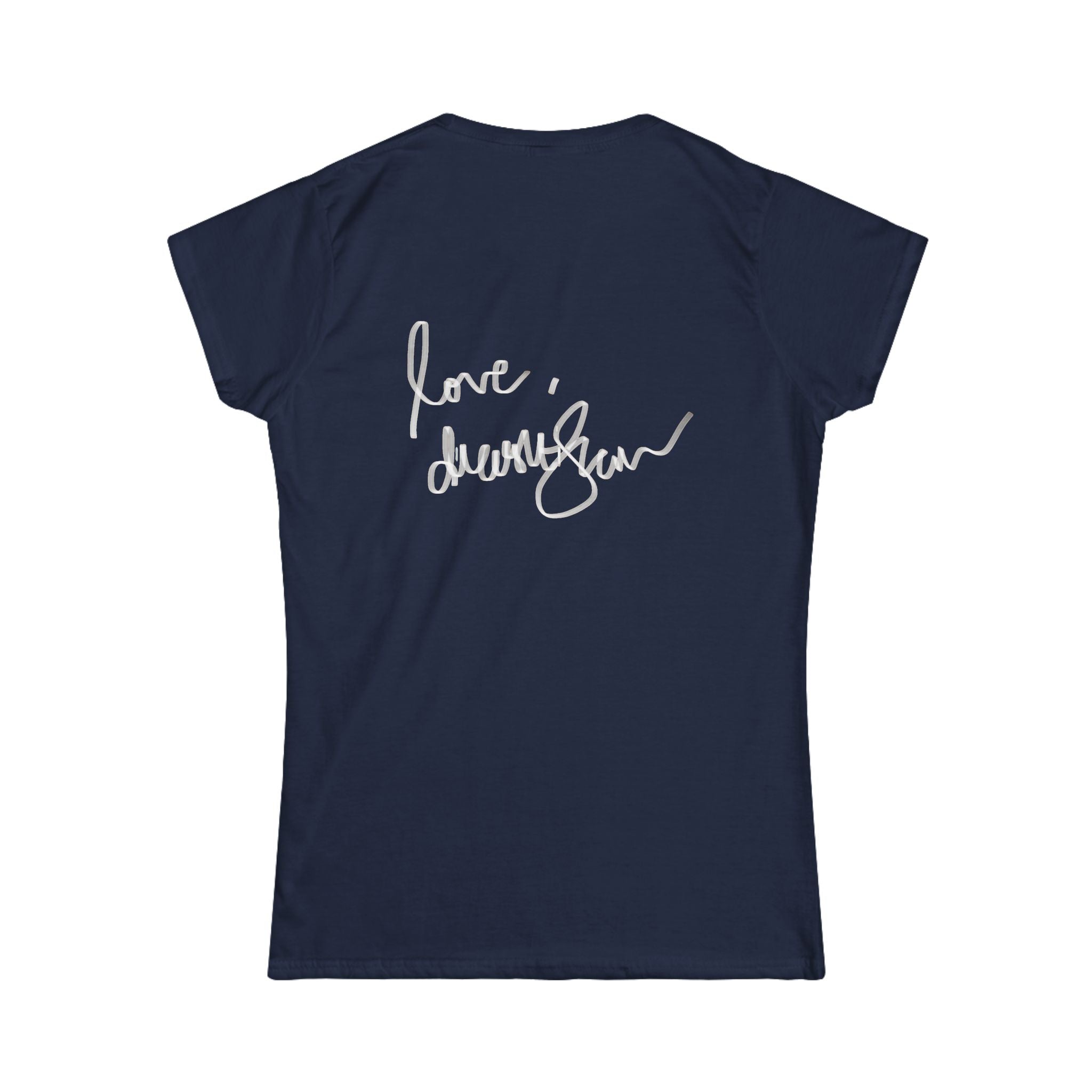 Women's Classic White Tee — Softstyle Short-Sleeve Shirt