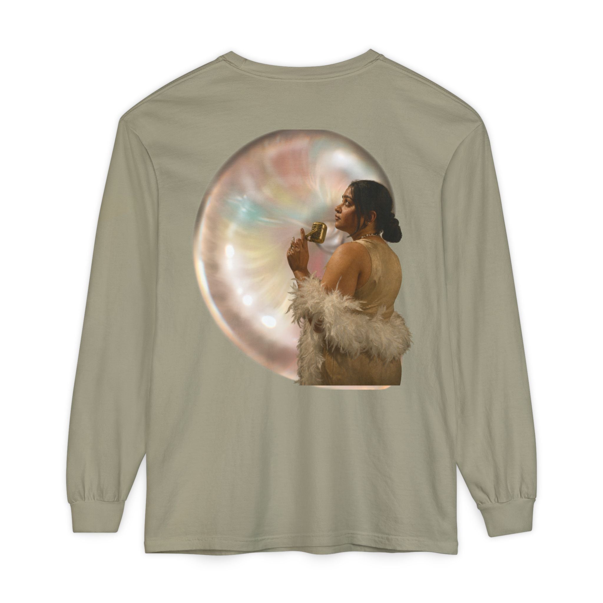 Unisex Garment-dyed Long Sleeve T-Shirt