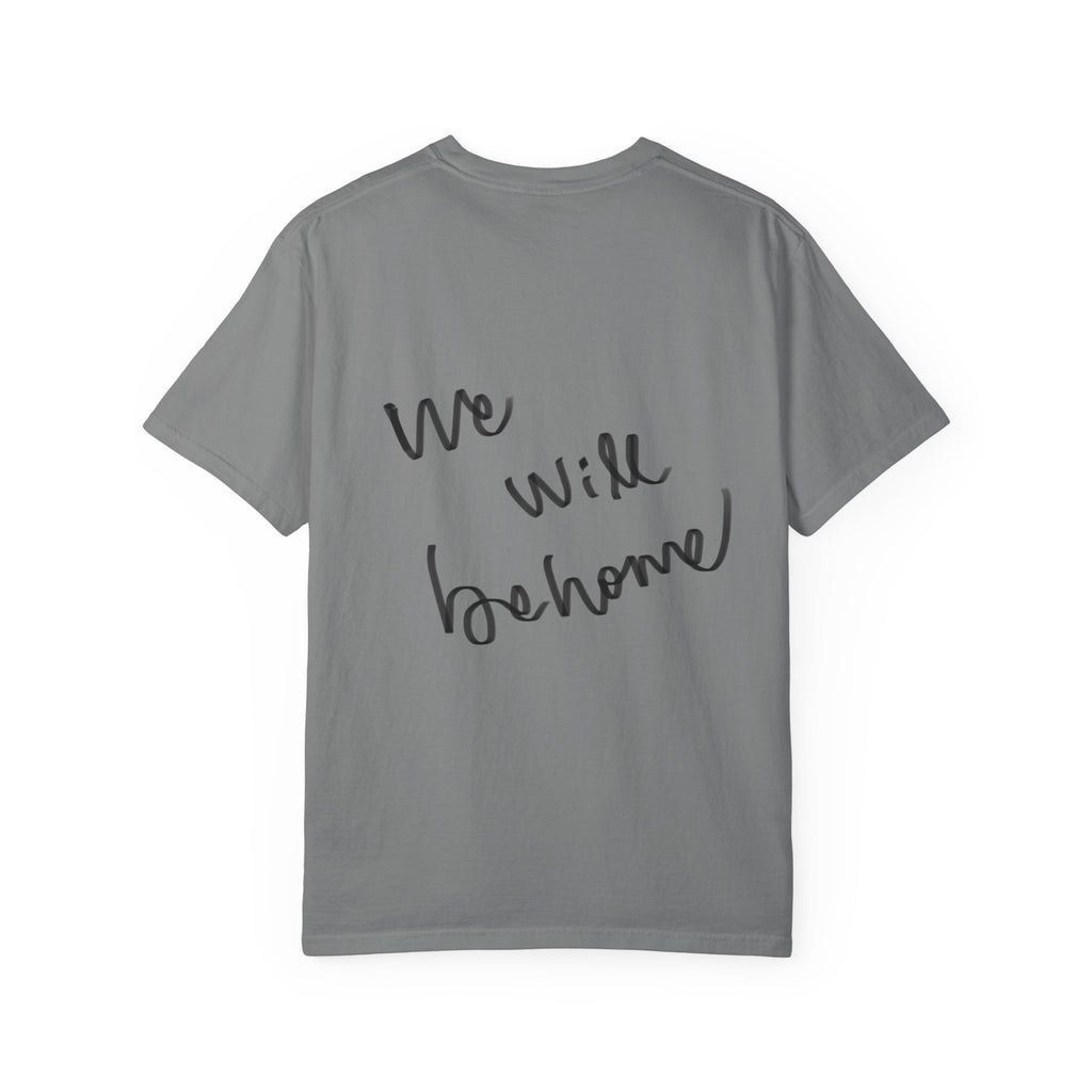 T‑Shirt — Retro Glam Woman with Iridescent Bubble | 'We Will Become' Graphic Tee