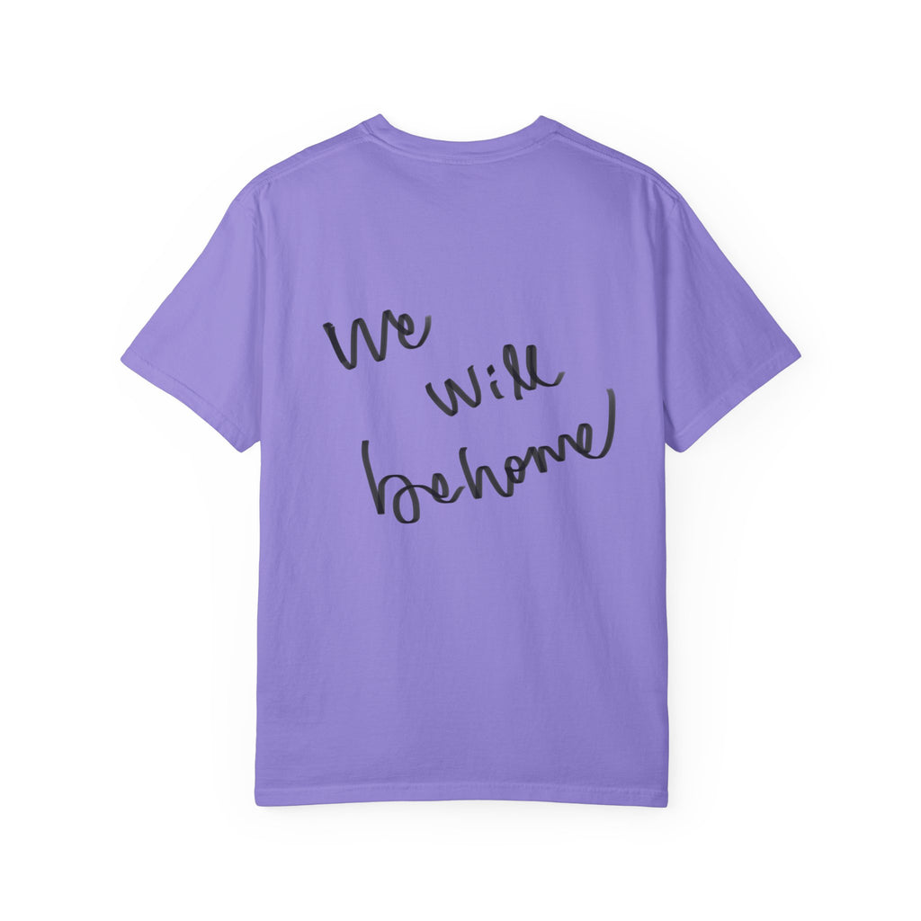 T‑Shirt — Retro Glam Woman with Iridescent Bubble | 'We Will Become' Graphic Tee