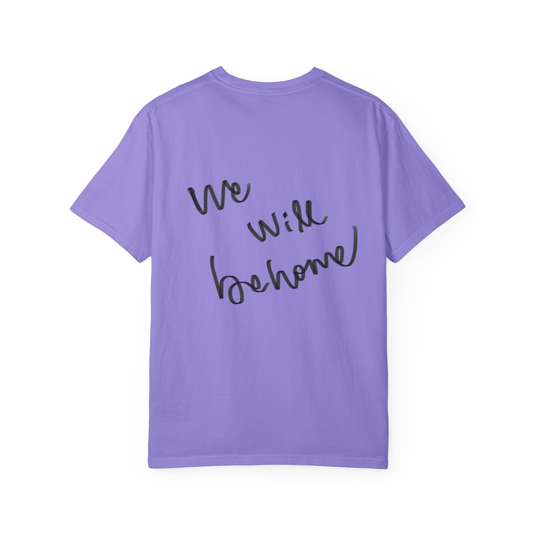 T‑Shirt — Retro Glam Woman with Iridescent Bubble | 'We Will Become' Graphic Tee