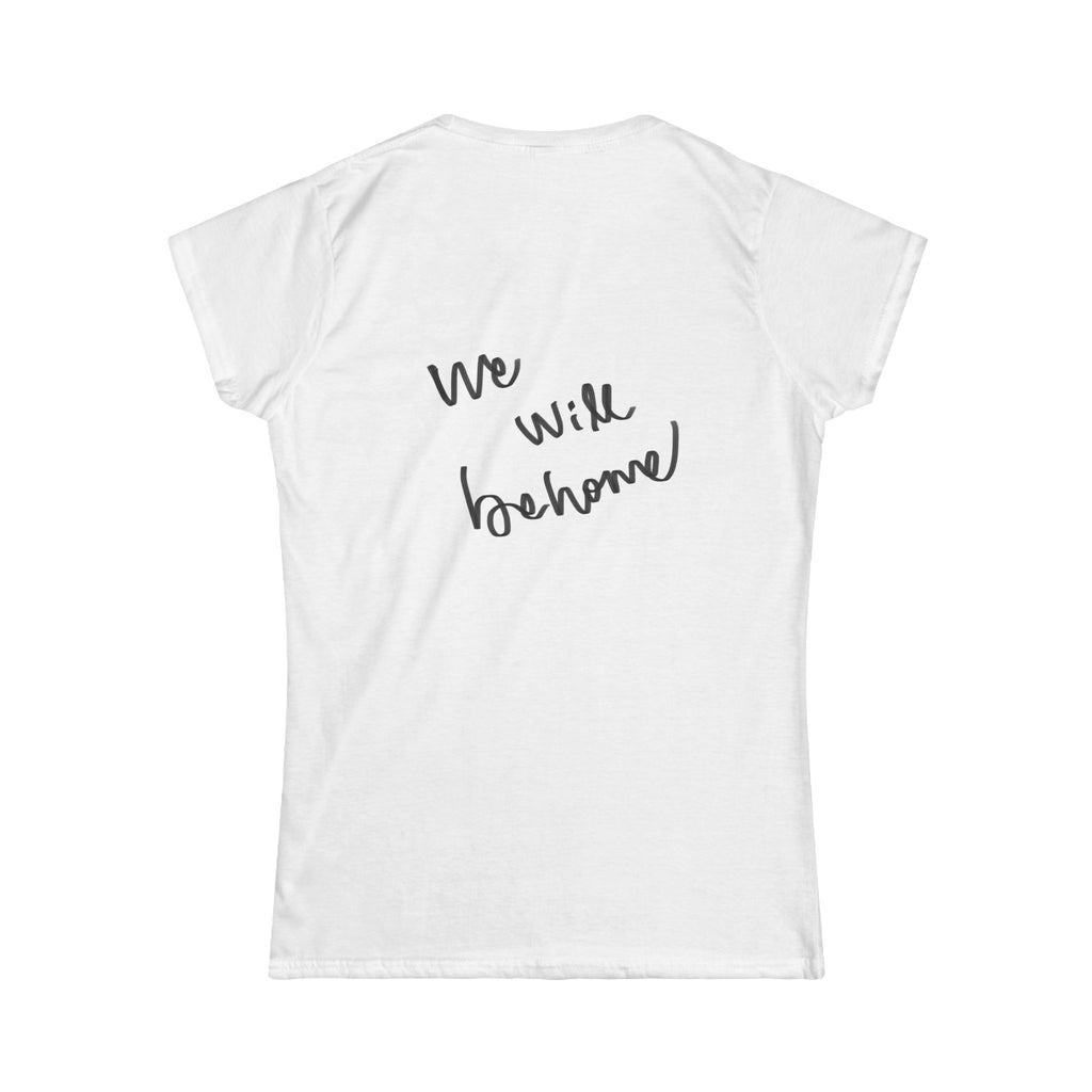 Women's Classic White Tee — Softstyle Short-Sleeve Shirt