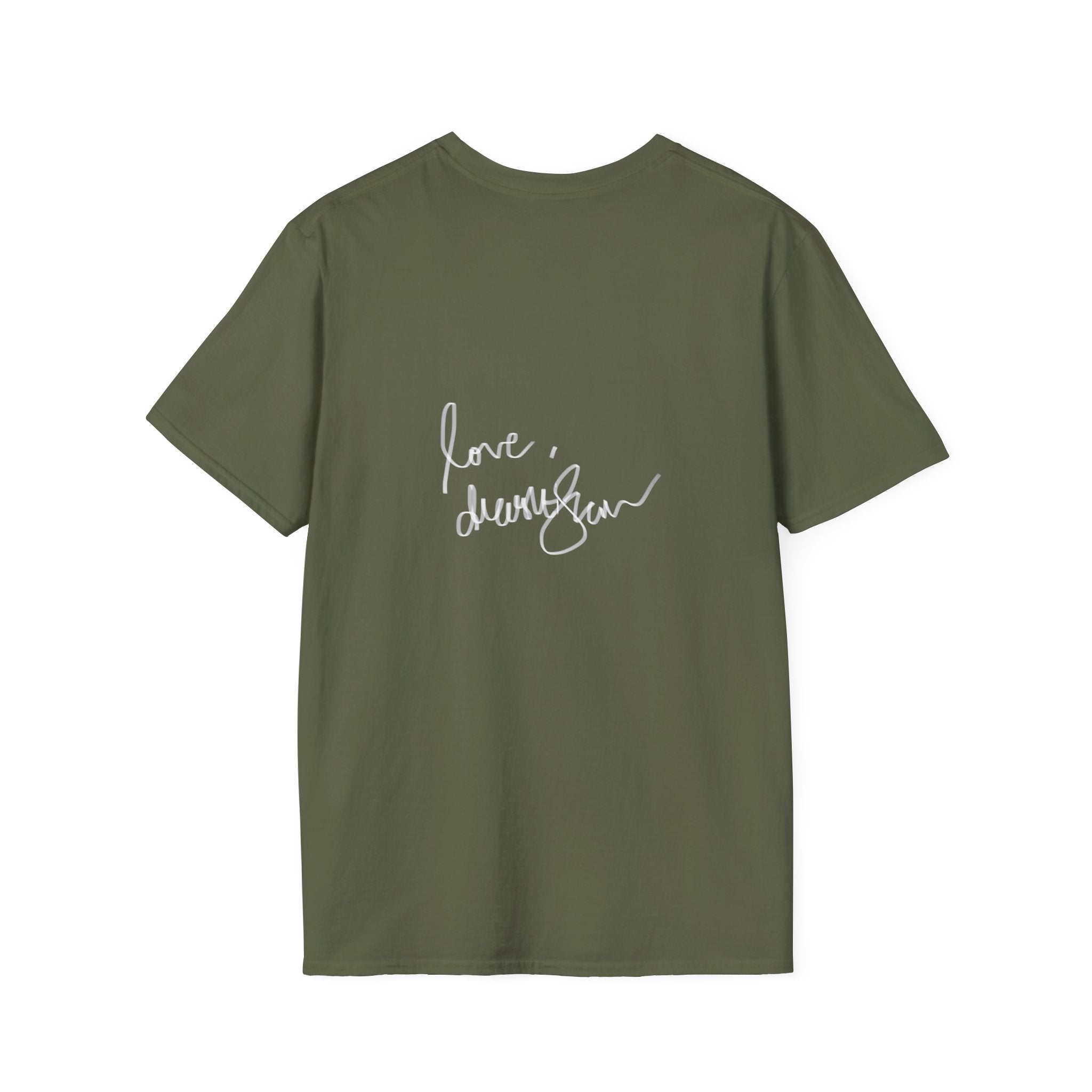 T-Shirt — Vintage Reclining Woman with Hand Mirror Art Tee