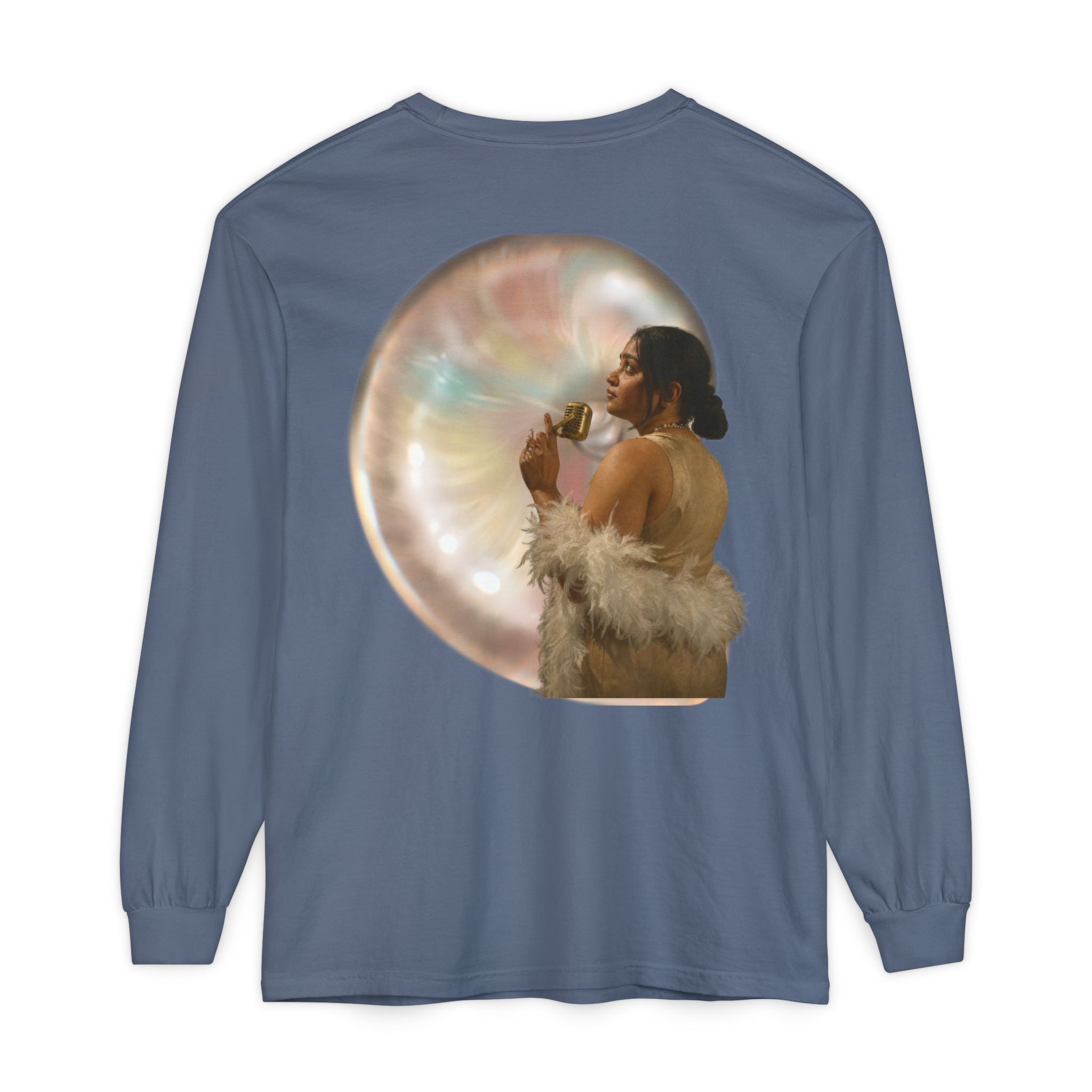 Unisex Garment-dyed Long Sleeve T-Shirt