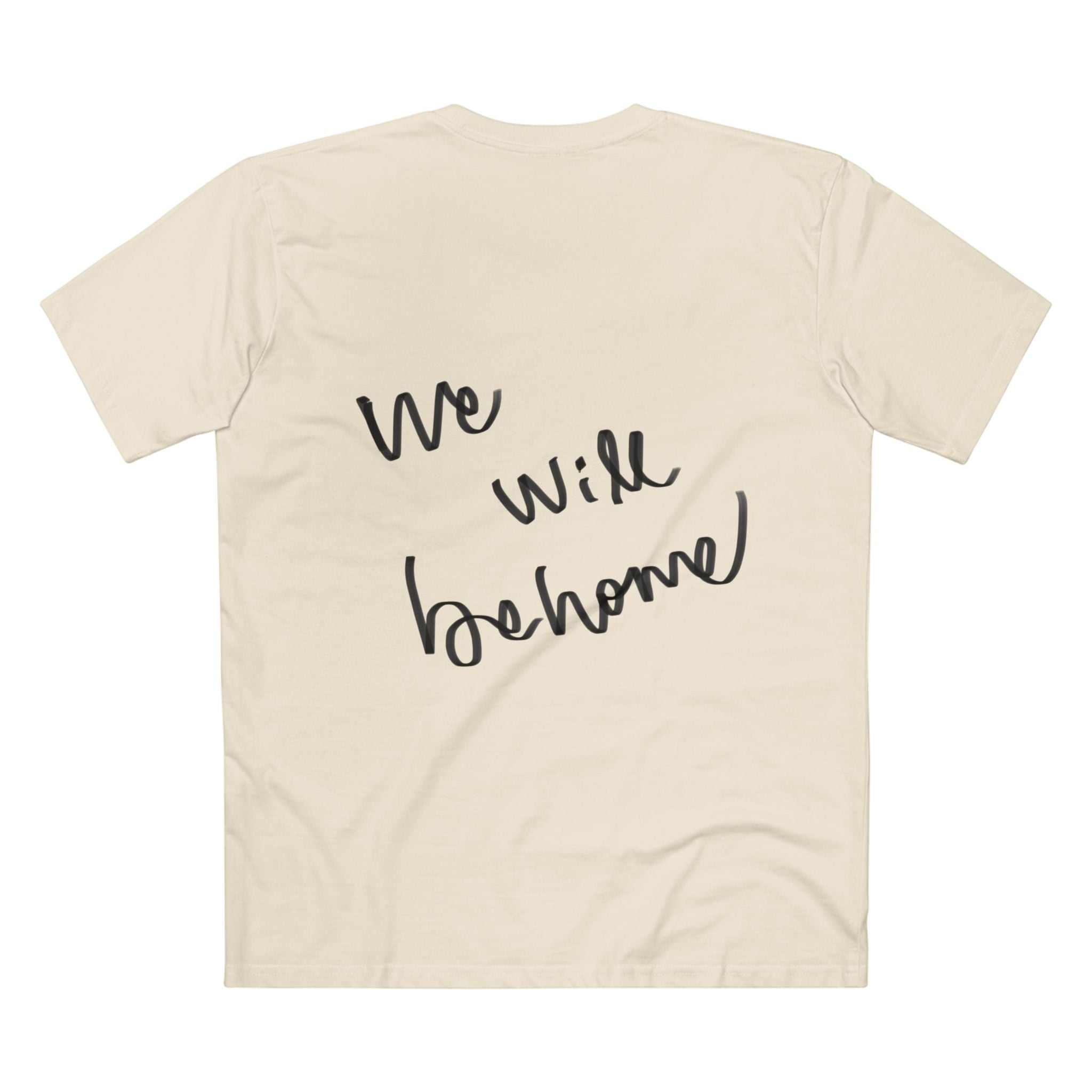 T‑Shirt — Vintage Portrait Bubble with 'We Will Become' Script