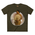 T‑Shirt — Vintage Portrait Bubble with 'We Will Become' Script