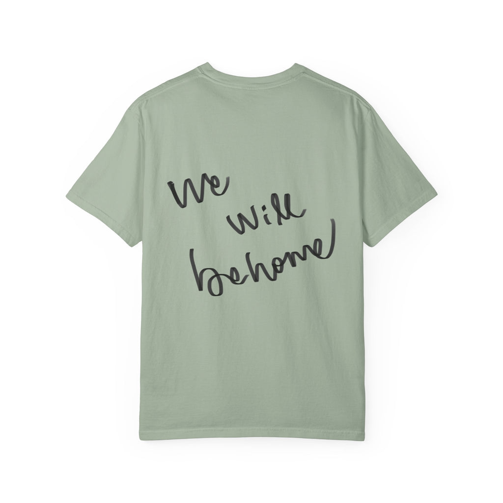 T‑Shirt — Retro Glam Woman with Iridescent Bubble | 'We Will Become' Graphic Tee