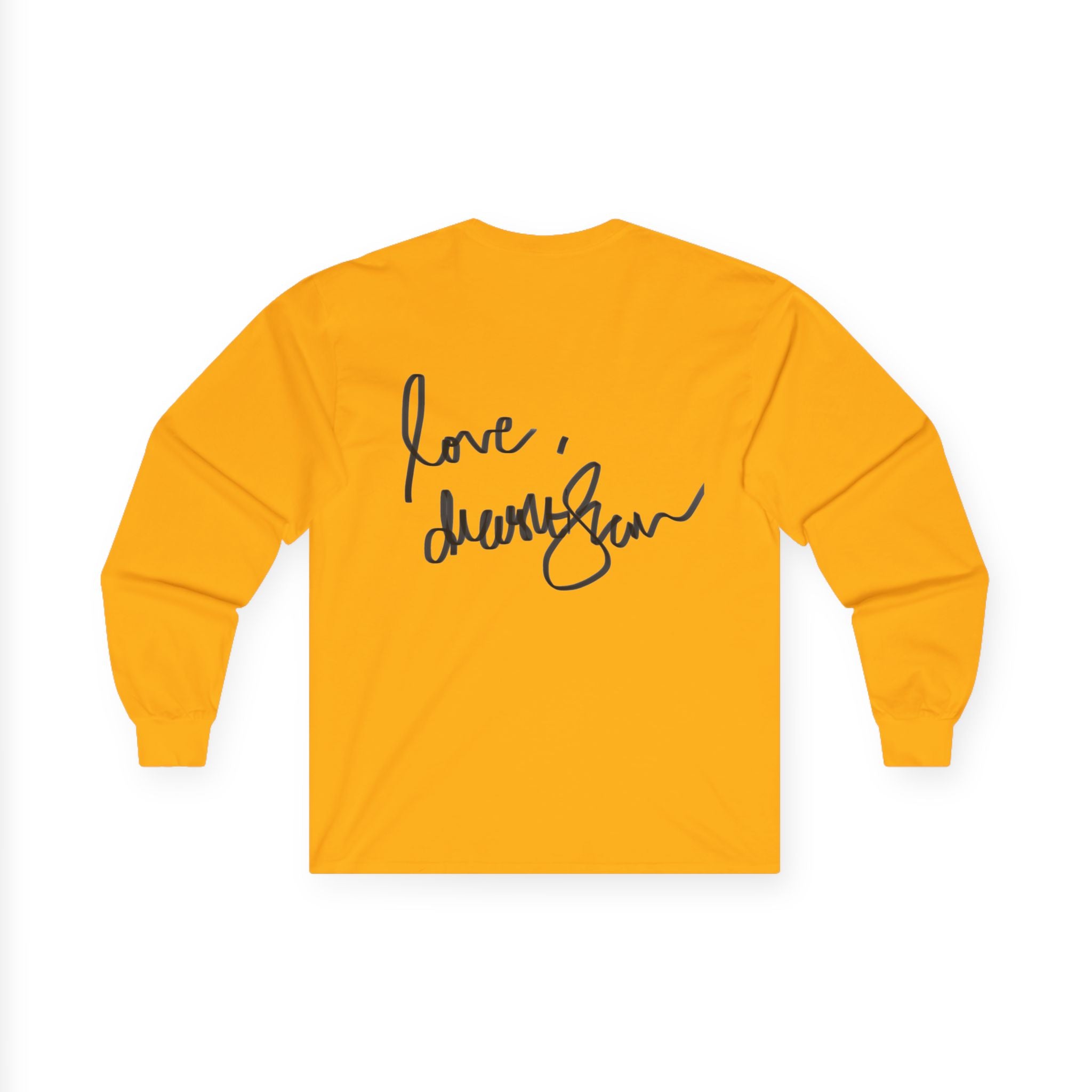 Long Sleeve Tee — "We Will Be Home" Portrait Graphic