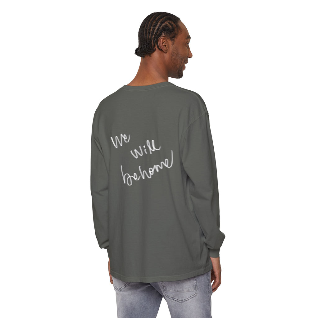 Long Sleeve T-Shirt — “Love, Dua Lipa” Shell Goddess Graphic