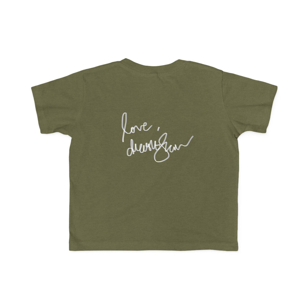 Toddler Tee — 'We Will Become' Framed Portrait Graphic