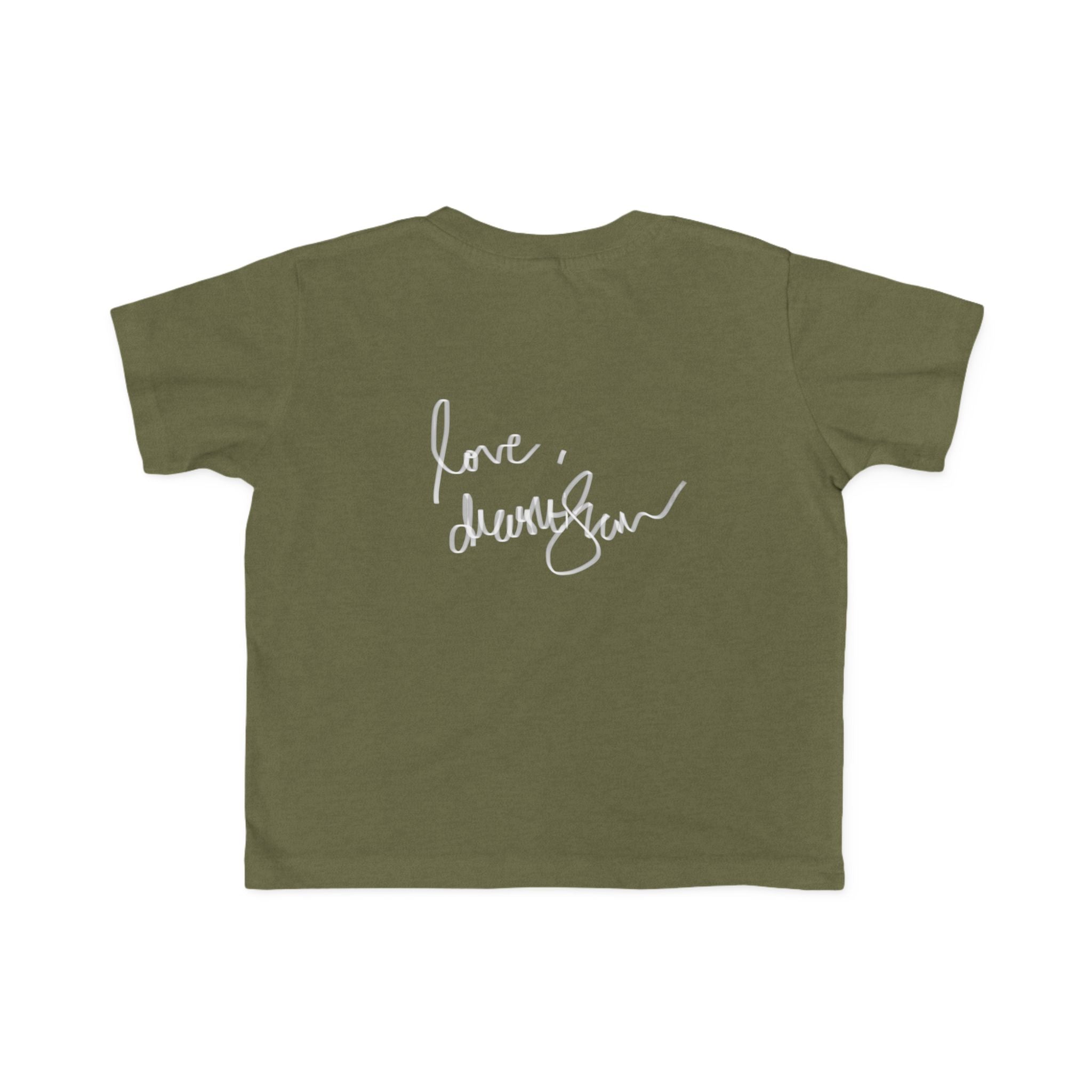 Toddler Tee — 'We Will Become' Framed Portrait Graphic