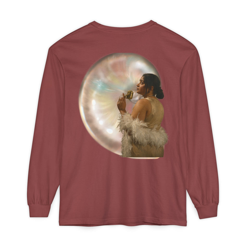 Unisex Garment-dyed Long Sleeve T-Shirt