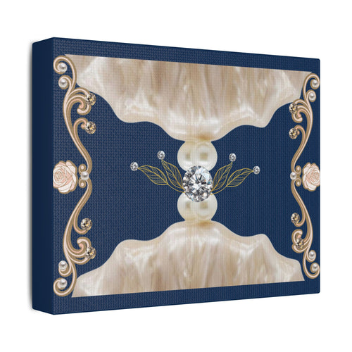 We Will Be Home Satin Canvas Wall Art — Stretched Decorative Print