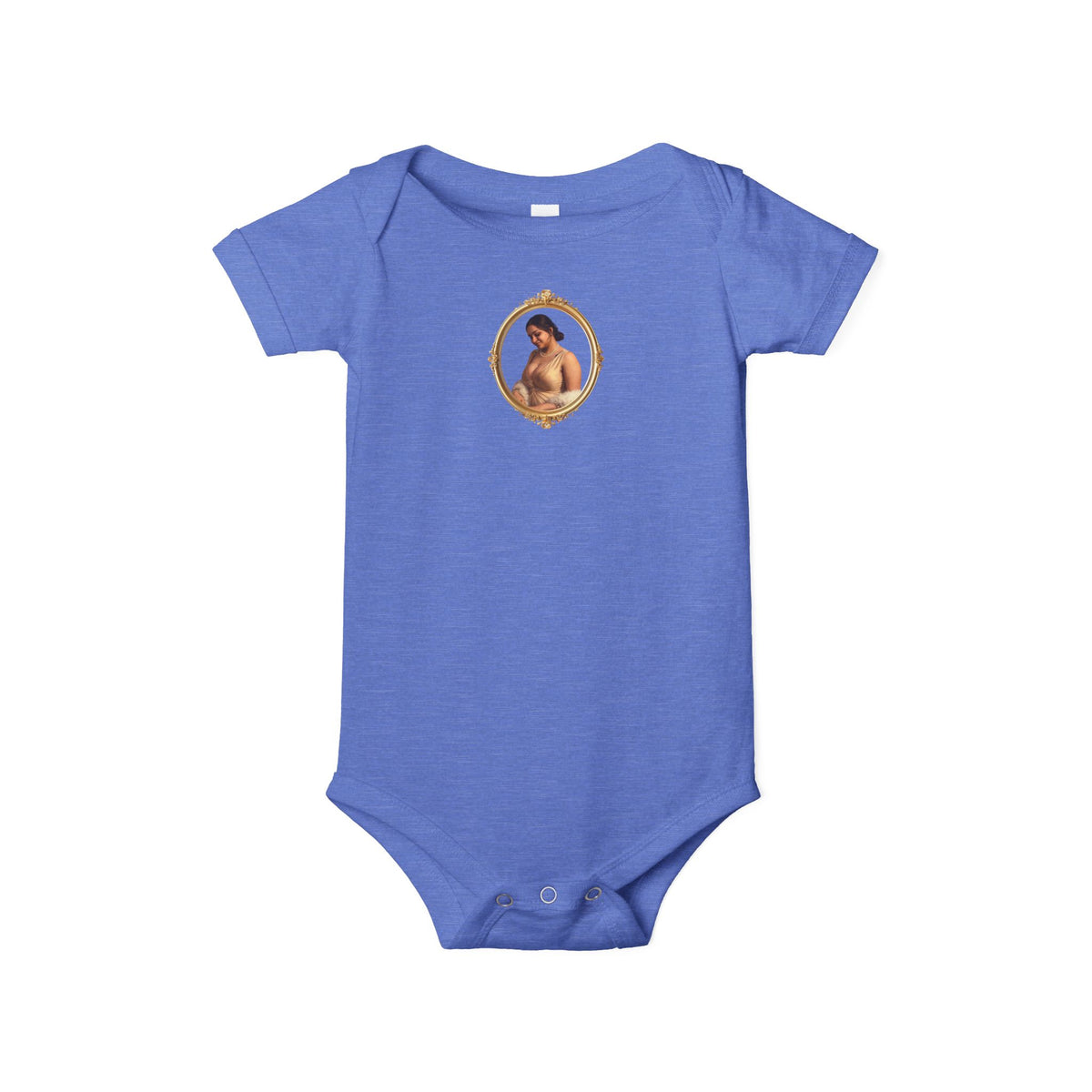 Drashti Infant Onesie with Vintage Cherub Portrait – Baby Bodysuit