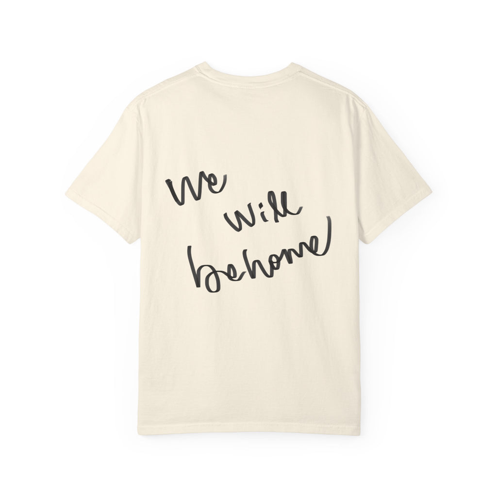 T‑Shirt — Retro Glam Woman with Iridescent Bubble | 'We Will Become' Graphic Tee