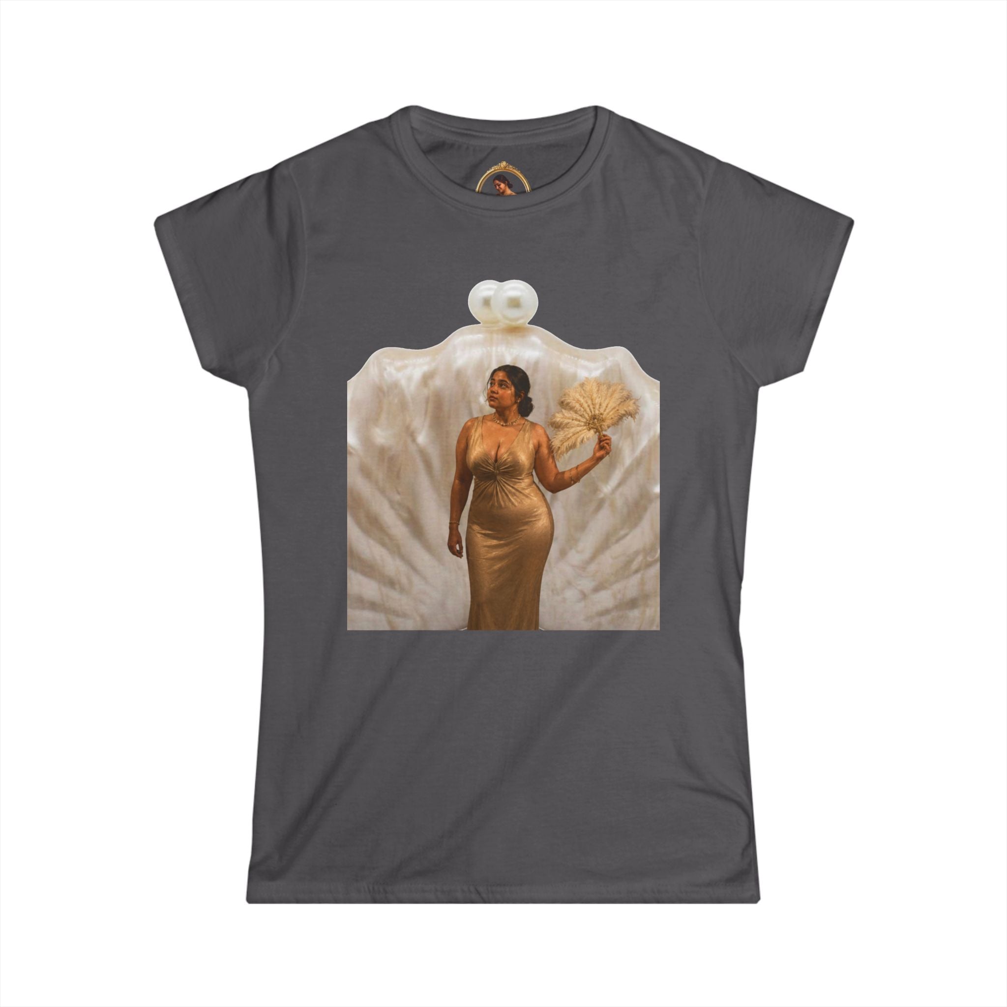 Women's Classic White Tee — Softstyle Short-Sleeve Shirt