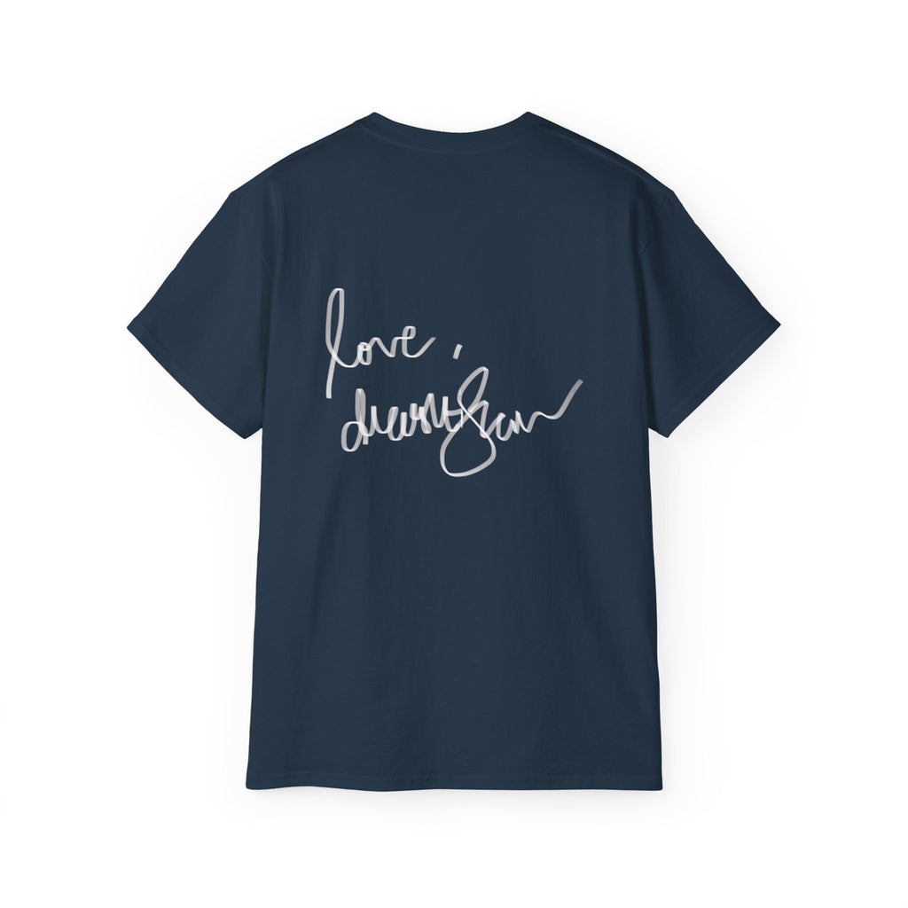 Vintage Glam Portrait T‑Shirt — Elegant Woman in Fur Graphic Tee