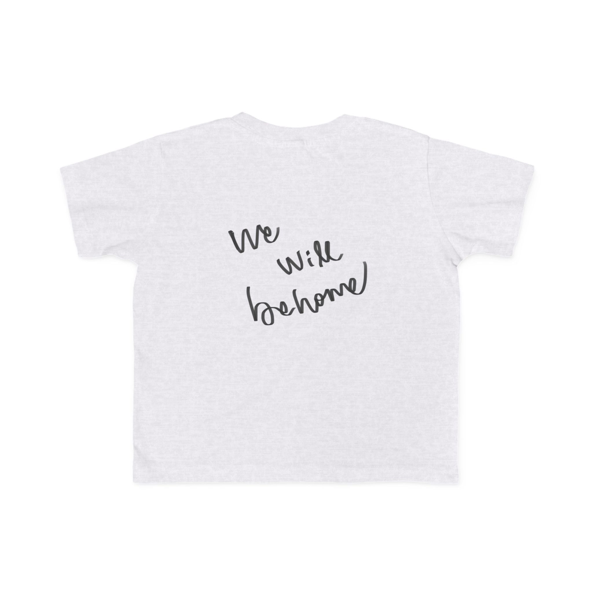 Toddler Tee — 'We Will Become' Framed Portrait Graphic