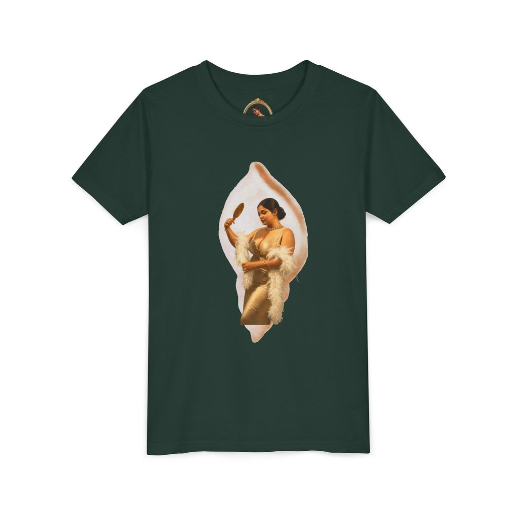 Drashti Youth Tee — Vintage Graphic with “We Will Be Home” Back Text