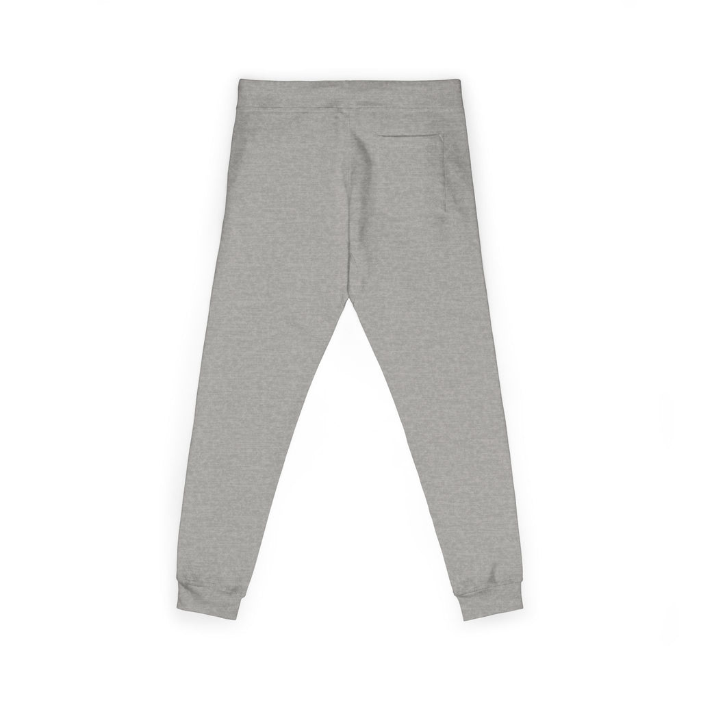 Embroidered Golden Lion Joggers — Cozy Fleece Sweatpants