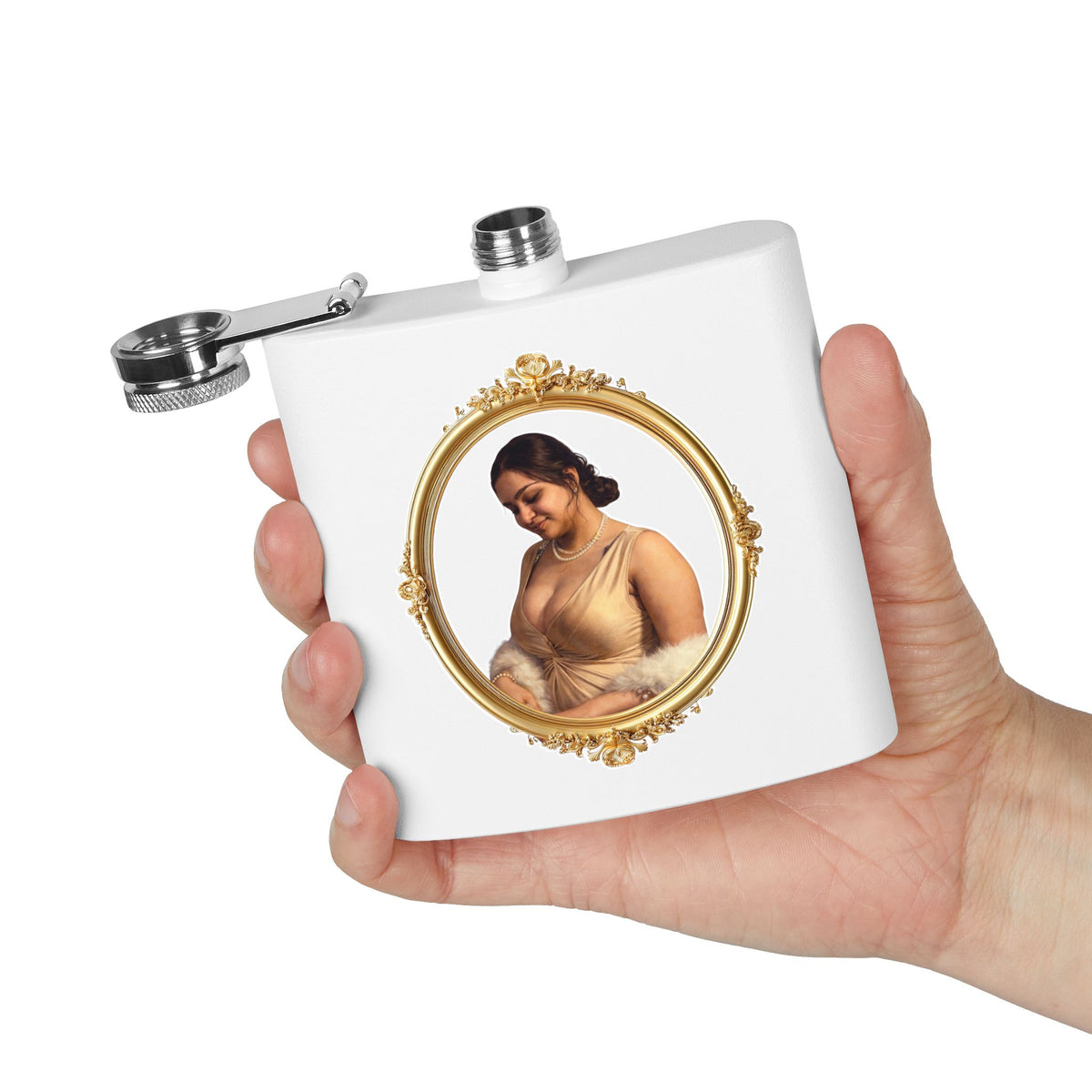 Drashti Stainless Steel Flask 6oz
