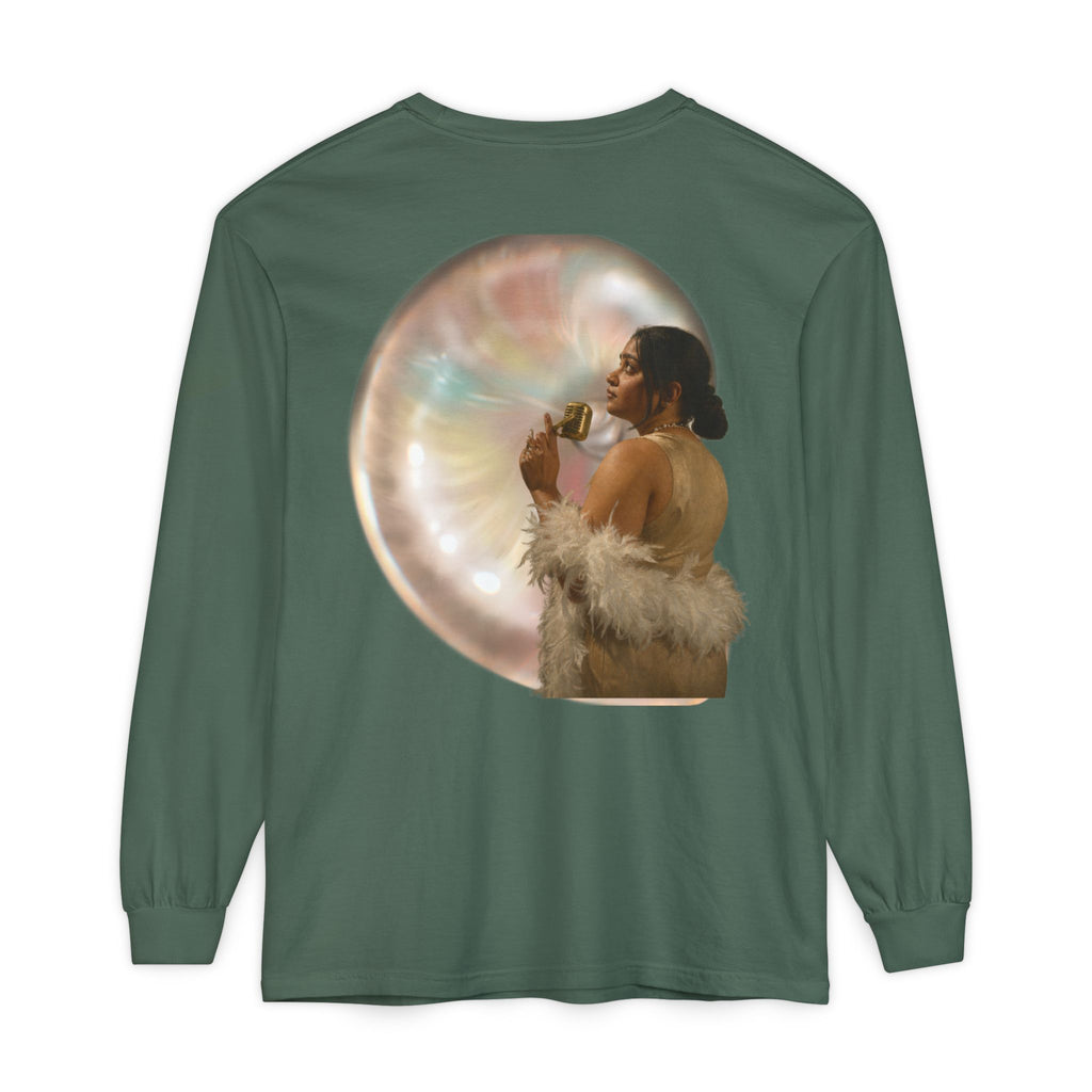 Unisex Garment-dyed Long Sleeve T-Shirt