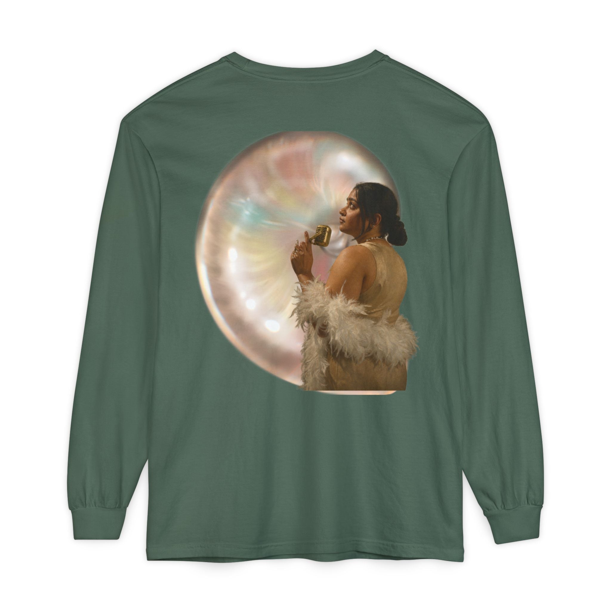 Unisex Garment-dyed Long Sleeve T-Shirt