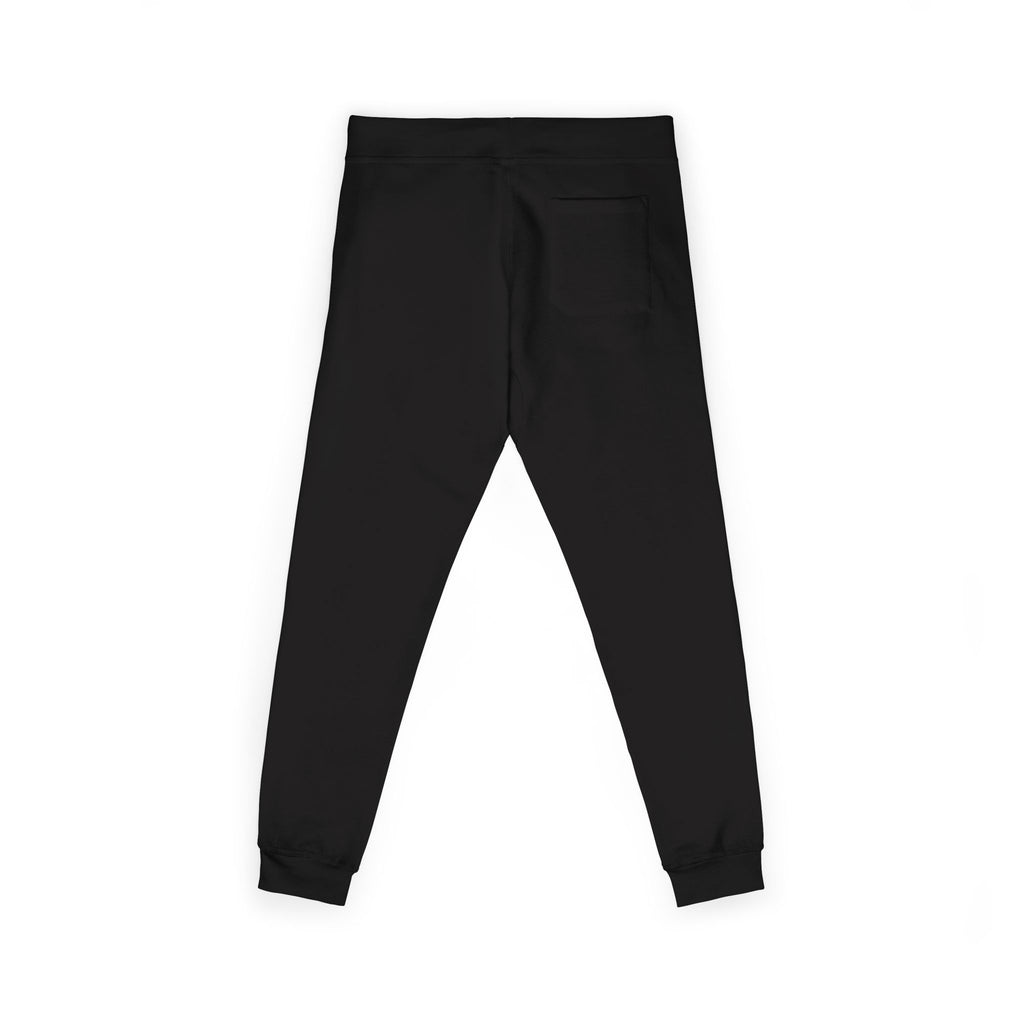 Embroidered Golden Lion Joggers — Cozy Fleece Sweatpants