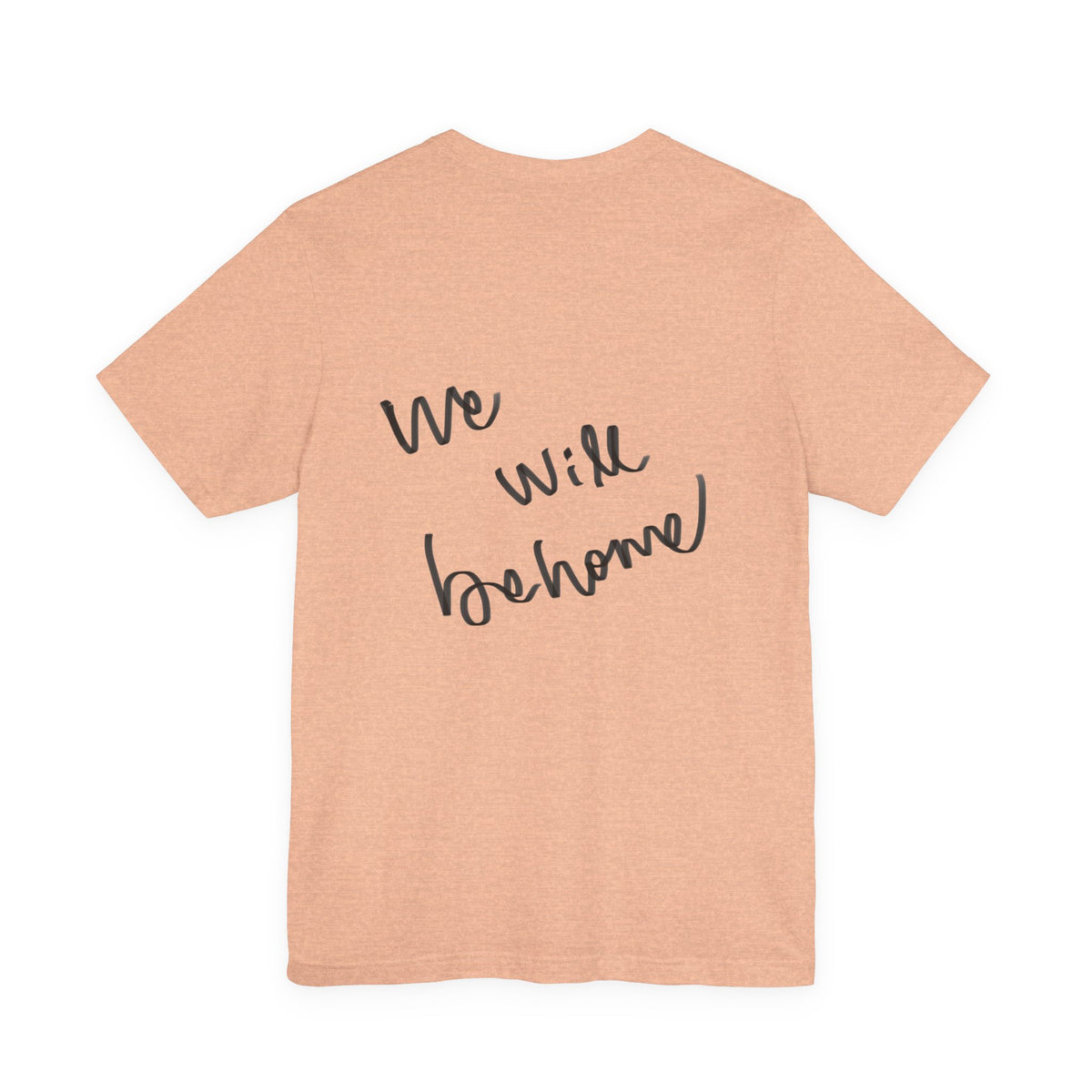 Vintage Mirror Art T‑Shirt — "We Will Be Home" Graphic Tee