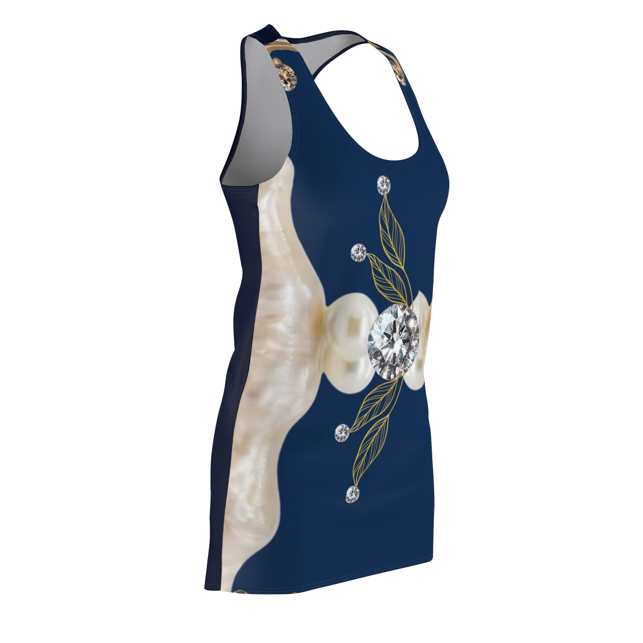 Women's Cut & Sew Racerback Dress (AOP)