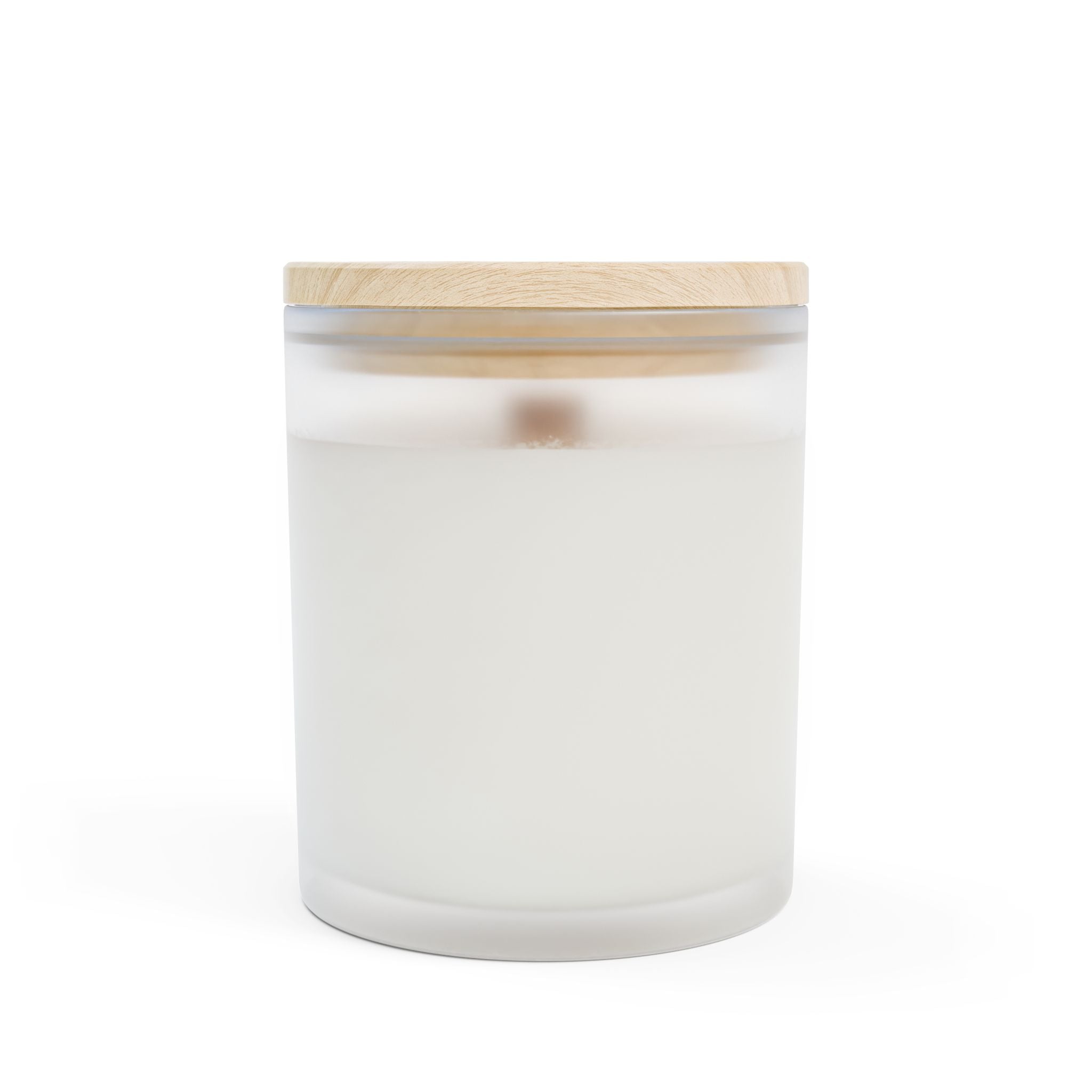 Frosted Glass Candle, 11oz