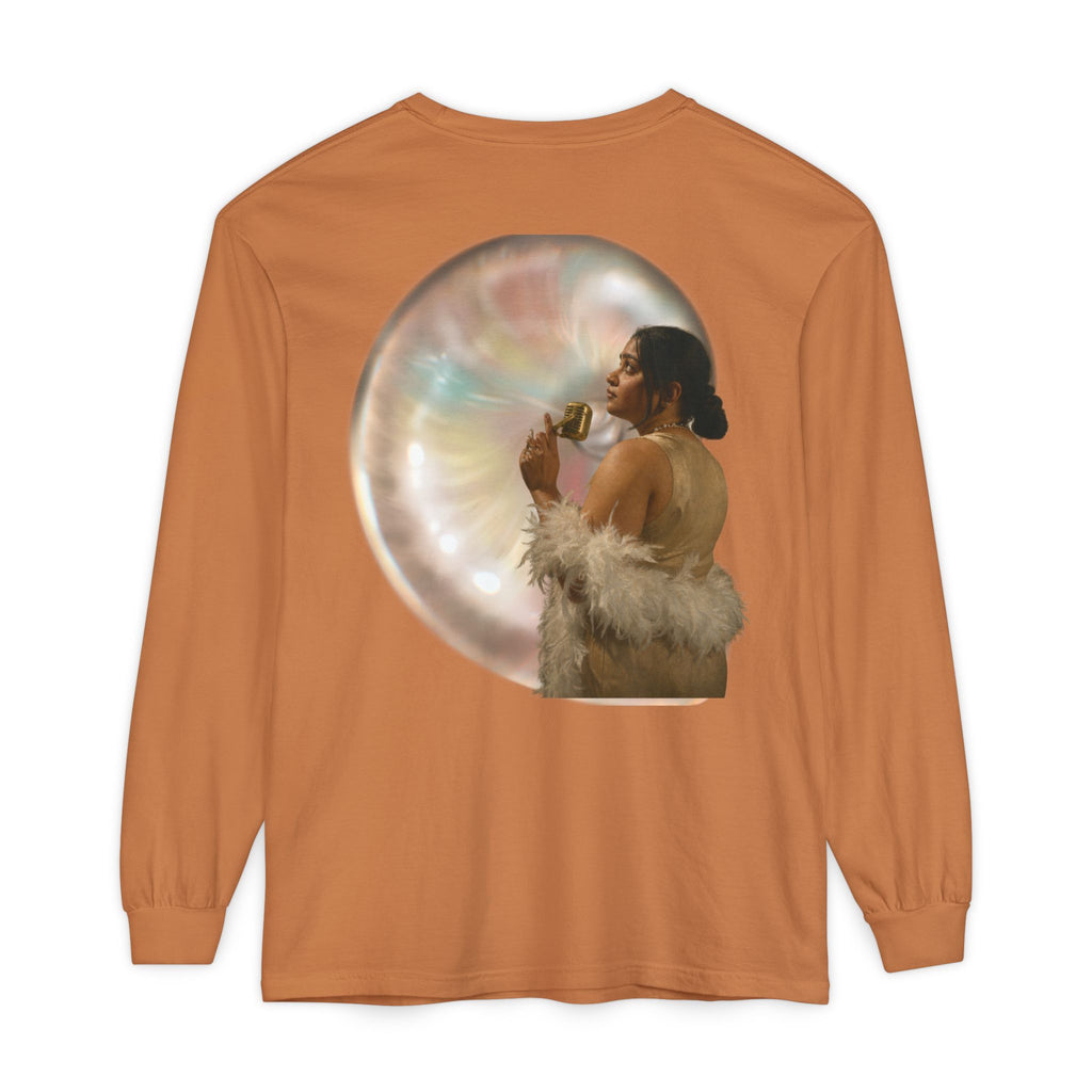 Unisex Garment-dyed Long Sleeve T-Shirt