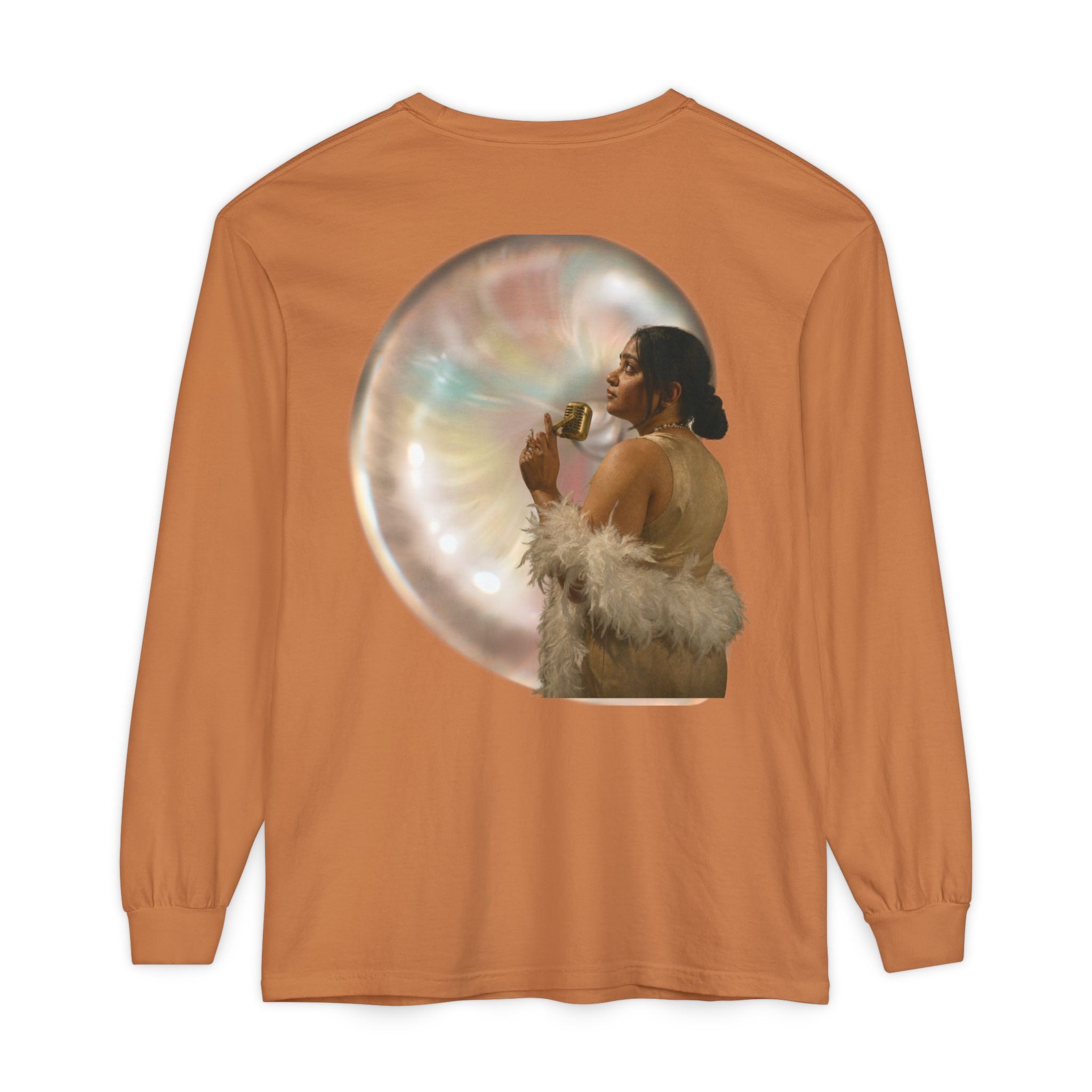 Unisex Garment-dyed Long Sleeve T-Shirt