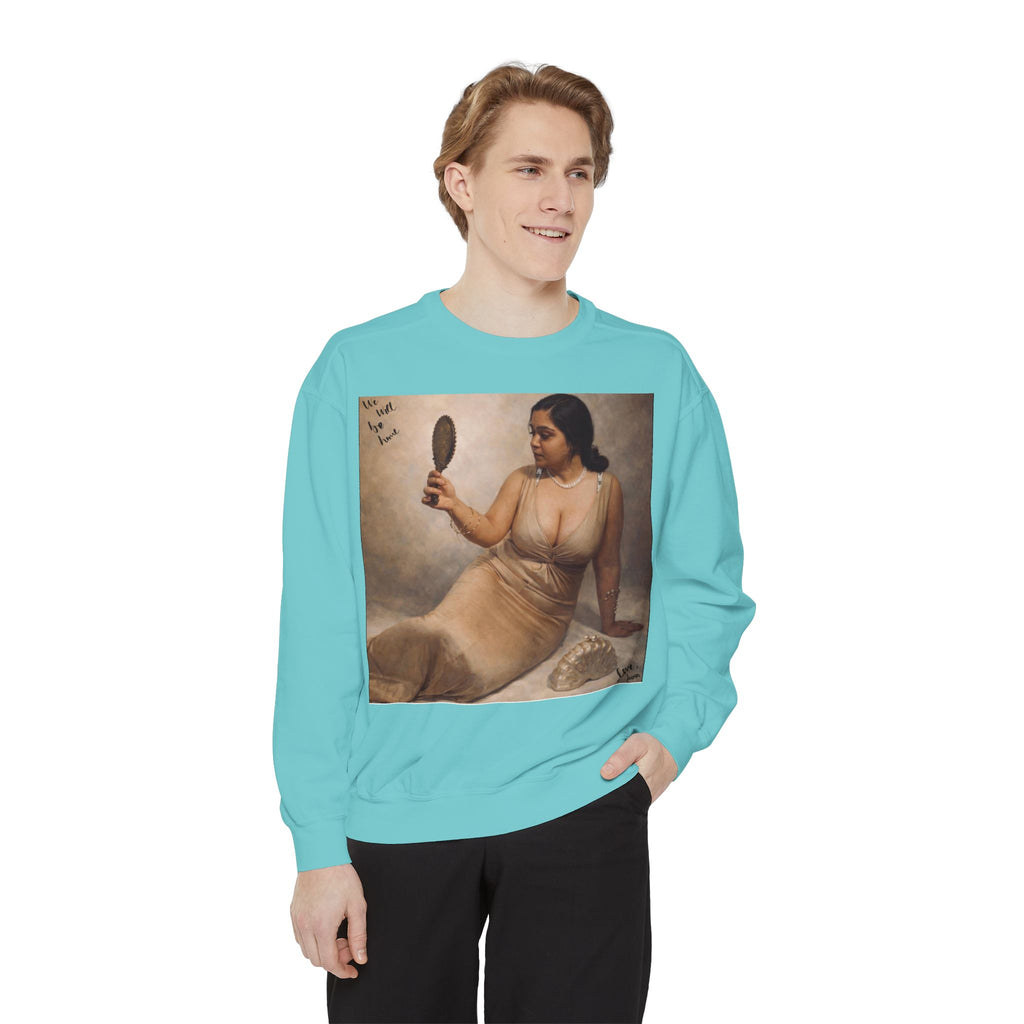 Sweatshirt — Vintage Muse Art Portrait Pullover