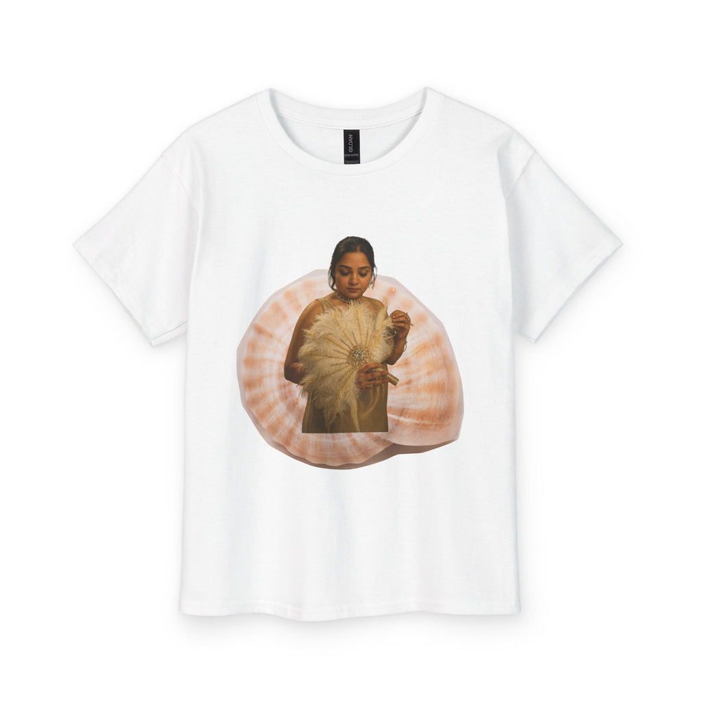 Youth Tee — 'We Will Be Home' Vintage Shell Photo Graphic
