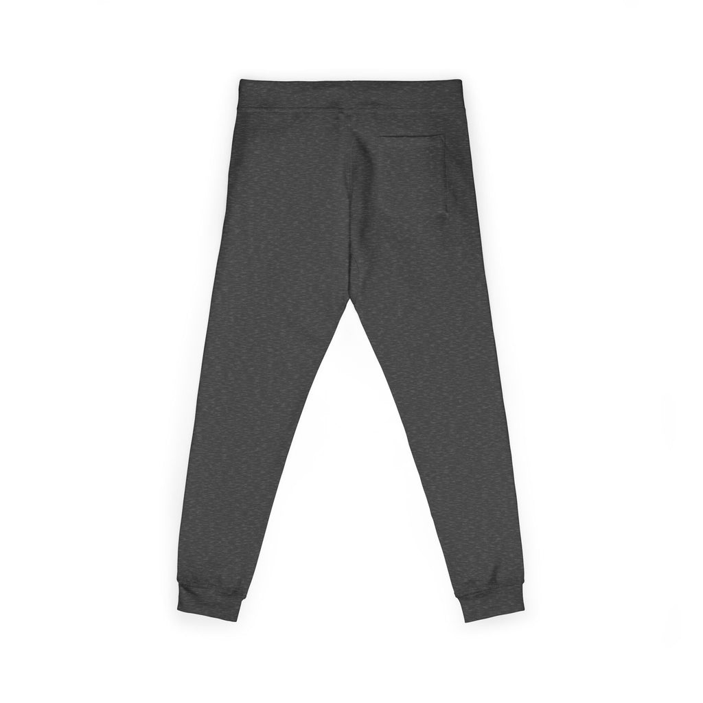 Embroidered Golden Lion Joggers — Cozy Fleece Sweatpants