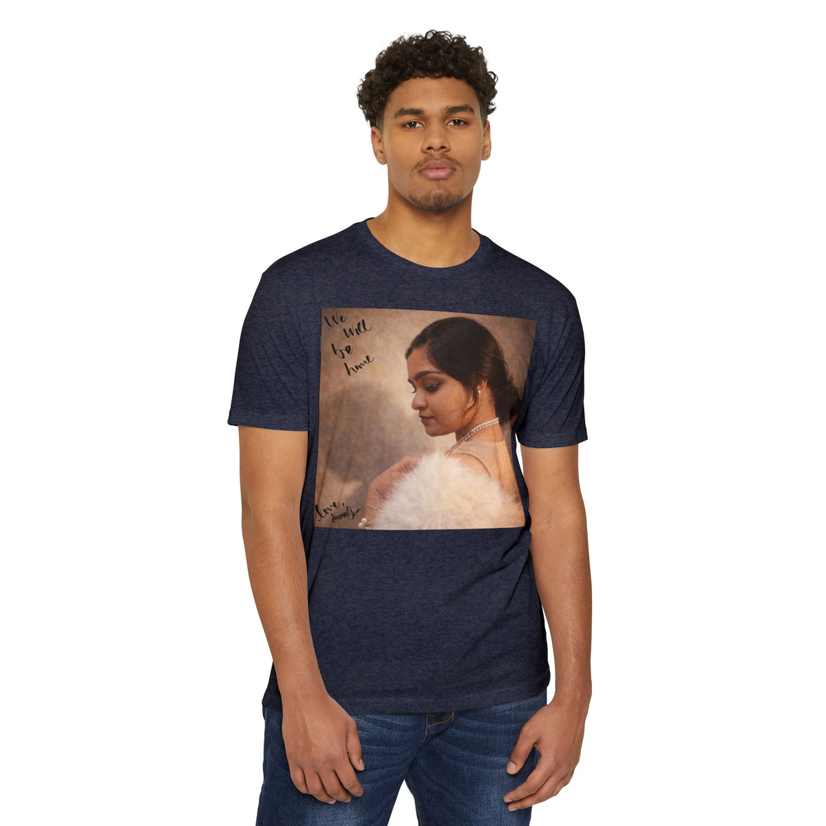 We Will Be Home Portrait Graphic T‑Shirt — Album Photo Tee
