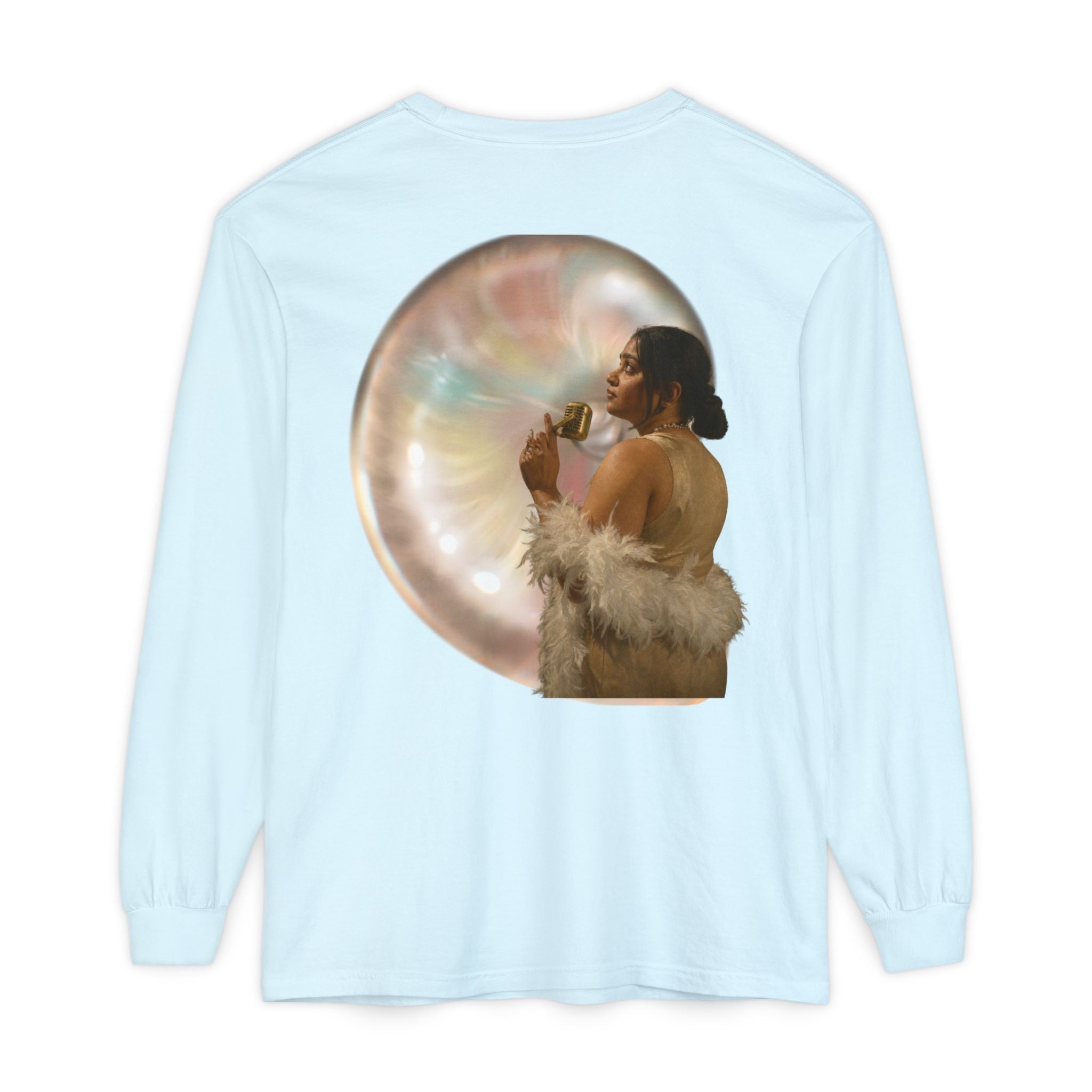 Unisex Garment-dyed Long Sleeve T-Shirt