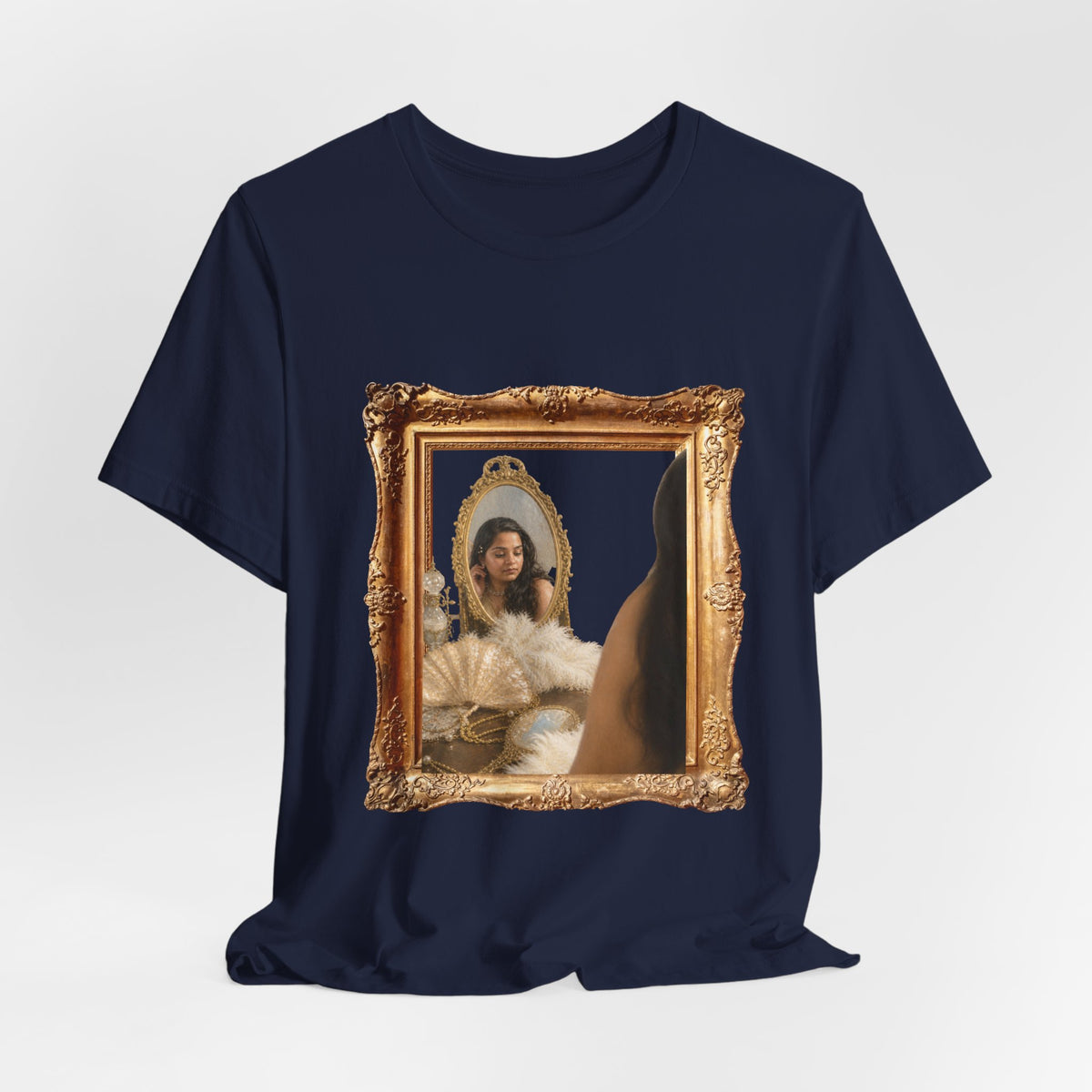 Vintage Mirror Art T‑Shirt — "We Will Be Home" Graphic Tee
