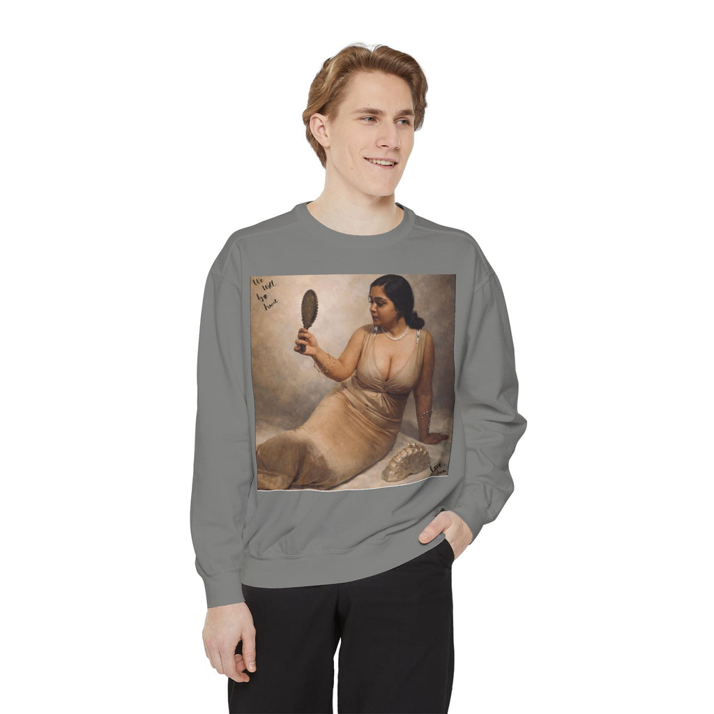 Sweatshirt — Vintage Muse Art Portrait Pullover