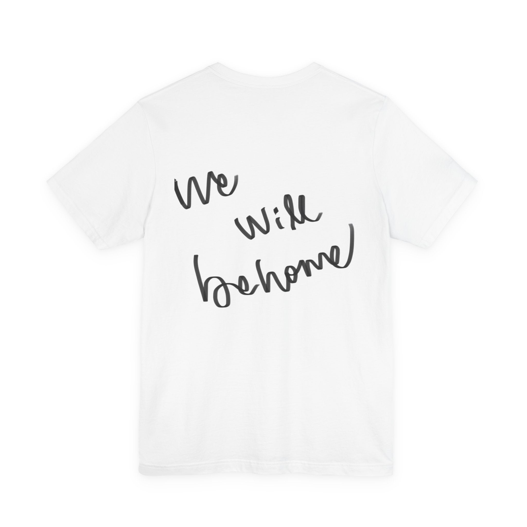Vintage Mirror Art T‑Shirt — "We Will Be Home" Graphic Tee