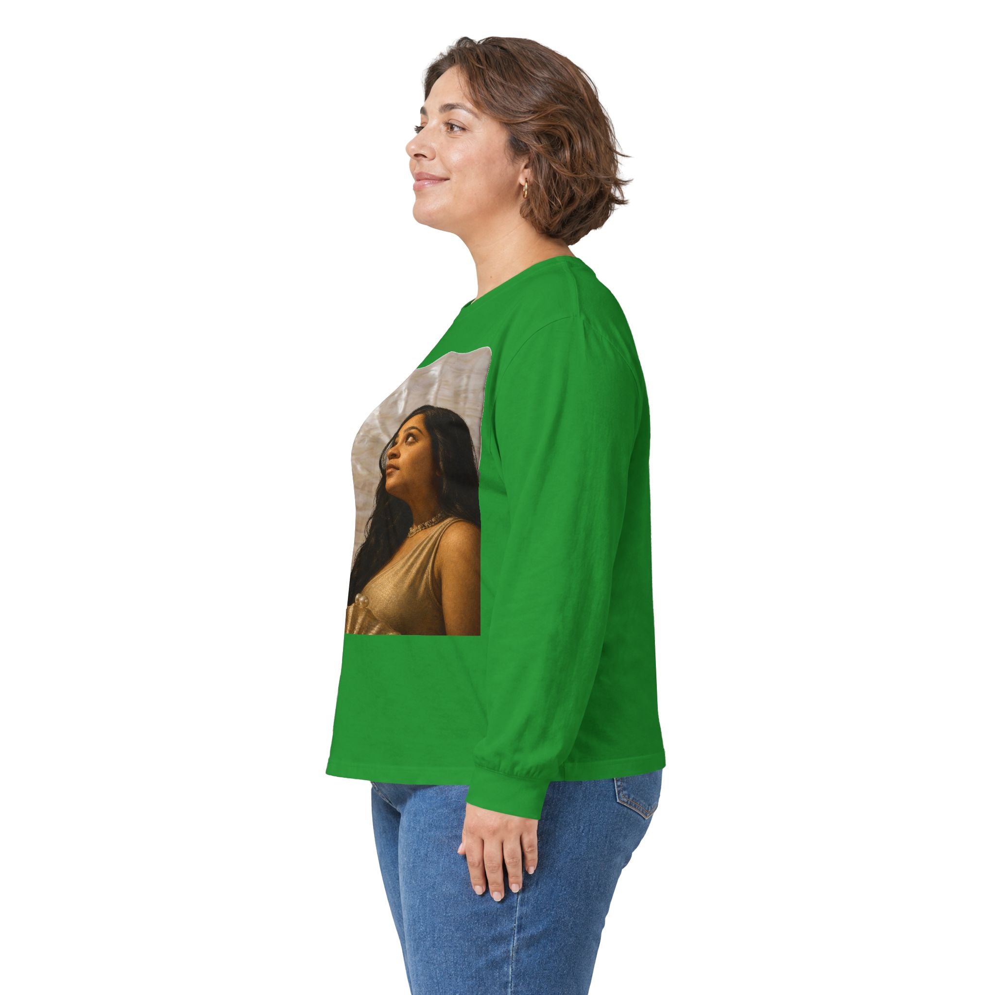 Long Sleeve Tee — "We Will Be Home" Portrait Graphic