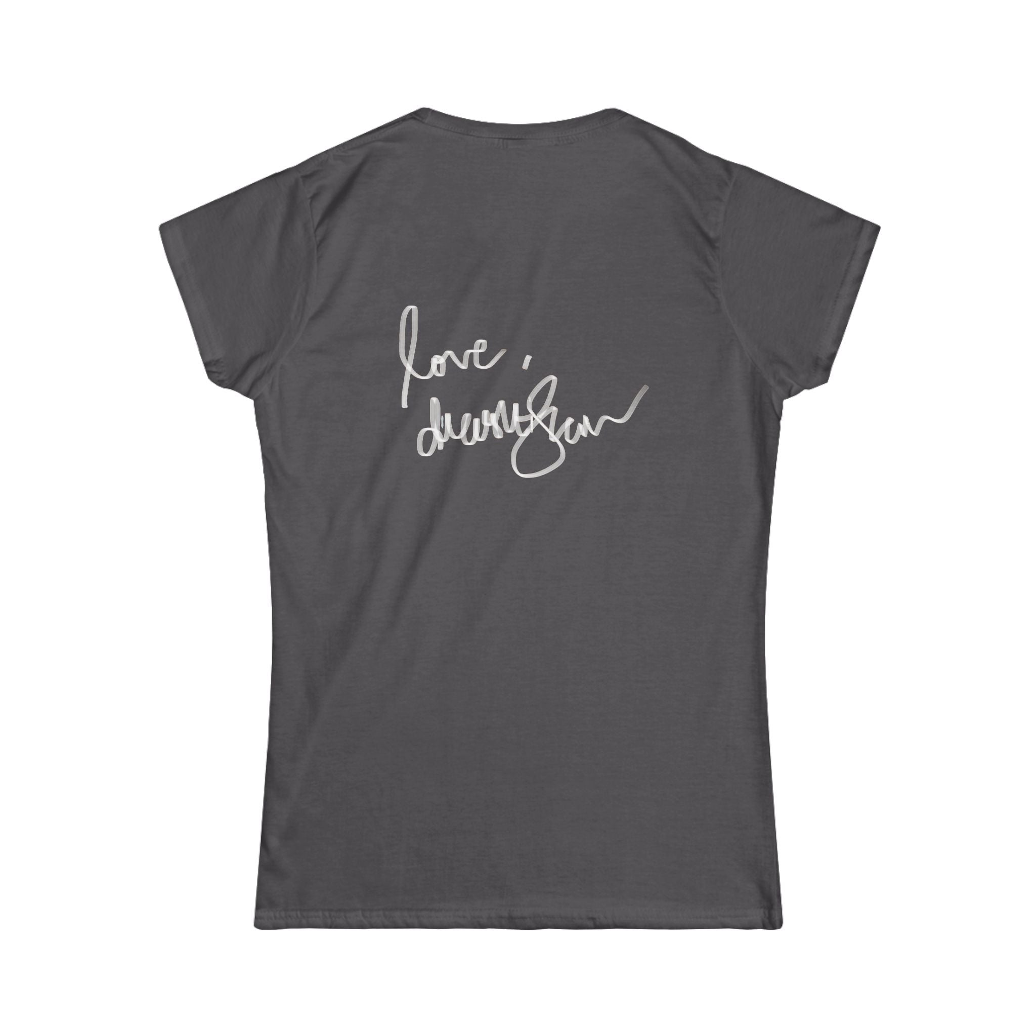 Women's Classic White Tee — Softstyle Short-Sleeve Shirt