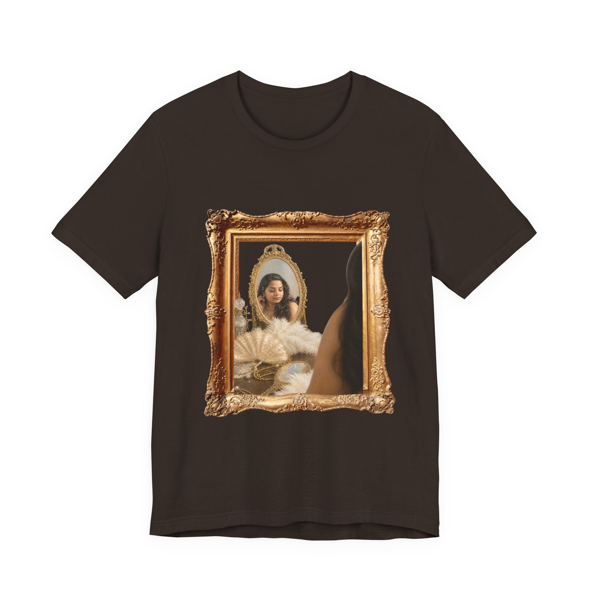 Vintage Mirror Art T‑Shirt — "We Will Be Home" Graphic Tee