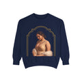 Drashti Vintage Portrait Sweatshirt — "Love, Drashti" Script Back